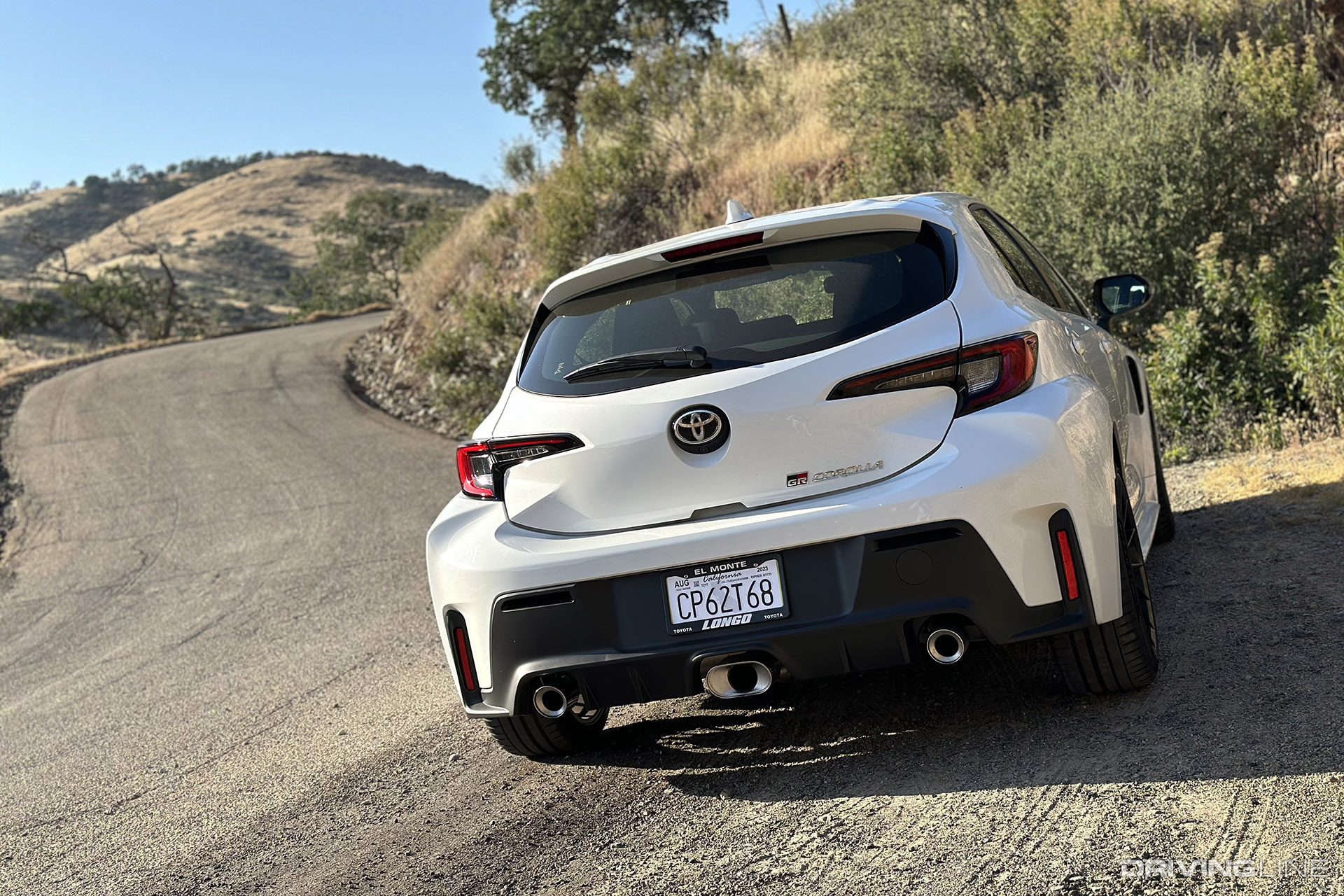2023 Toyota GR Corolla Rear View