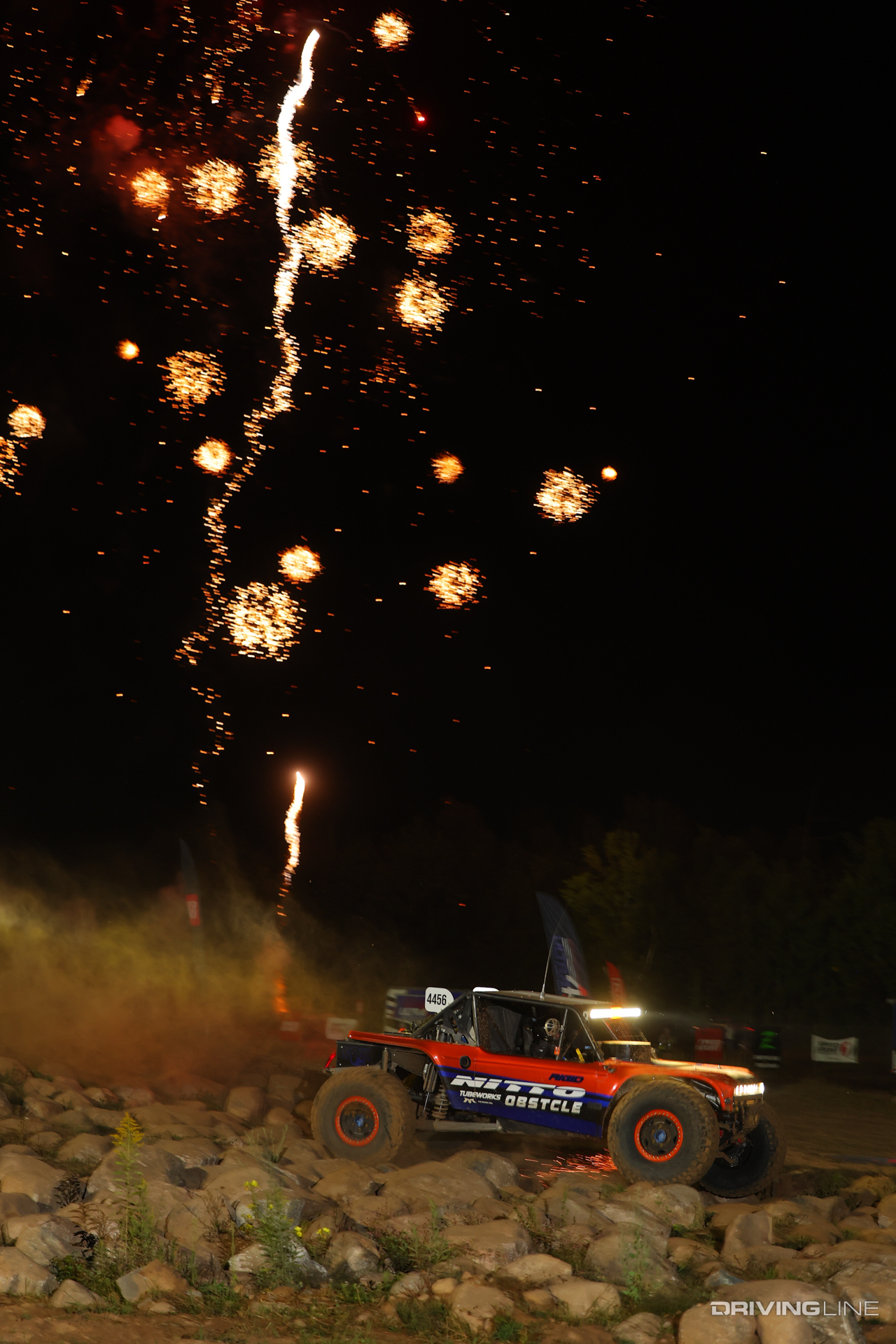 Brett Harrell was charging hard for his 3 place podium finish