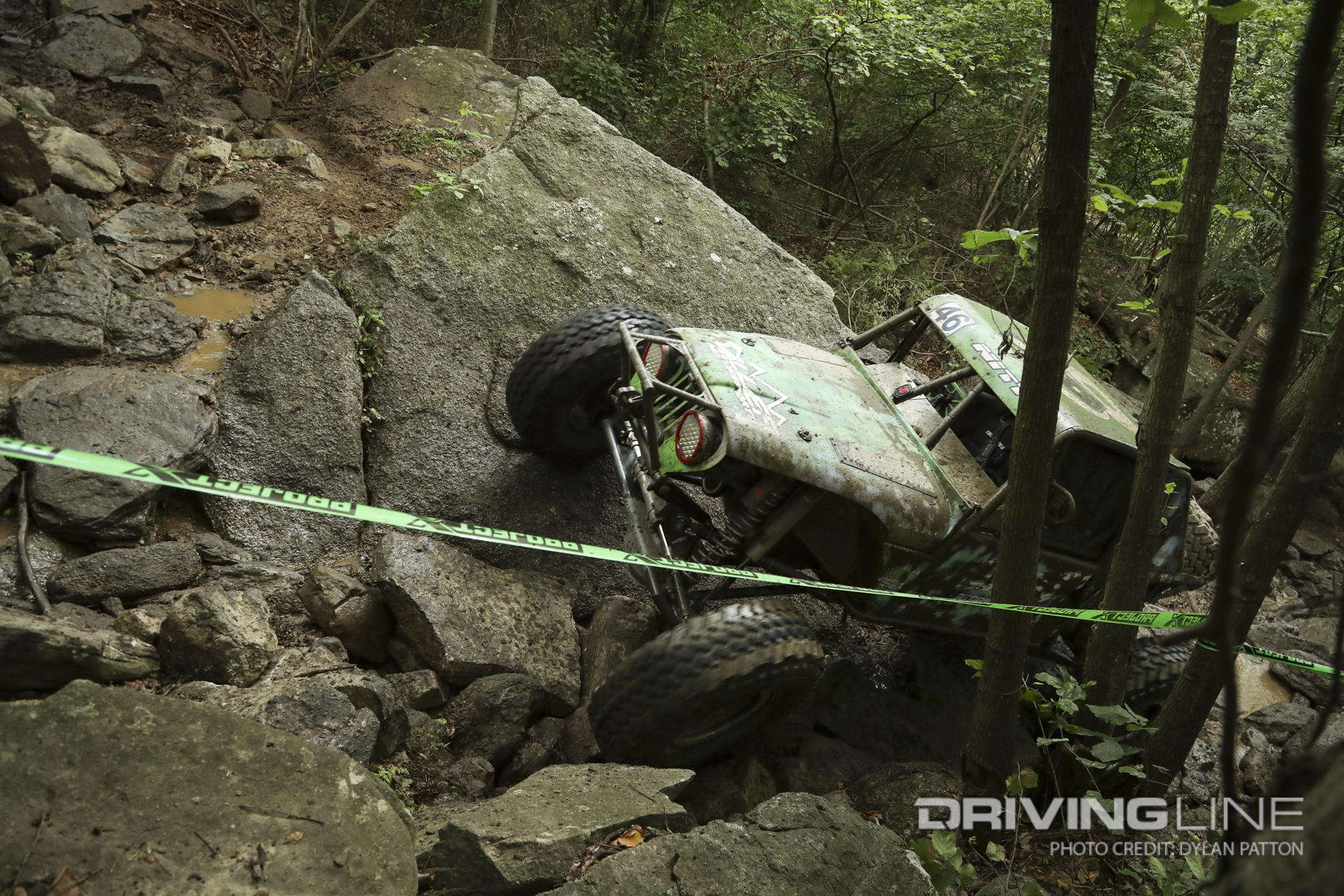 Some of the rocks were the size of school busses.