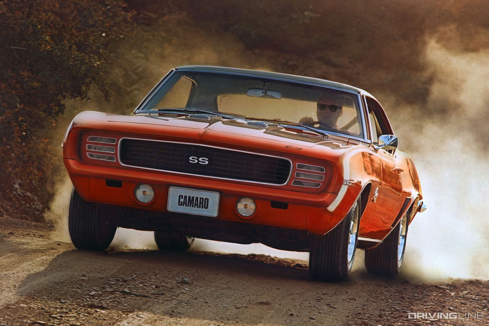 1969 Camaro Front View