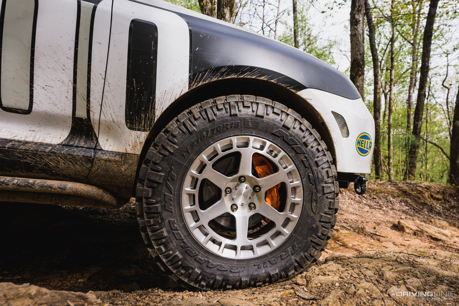 Nitto Trail Grappler on Porsche Cayenne