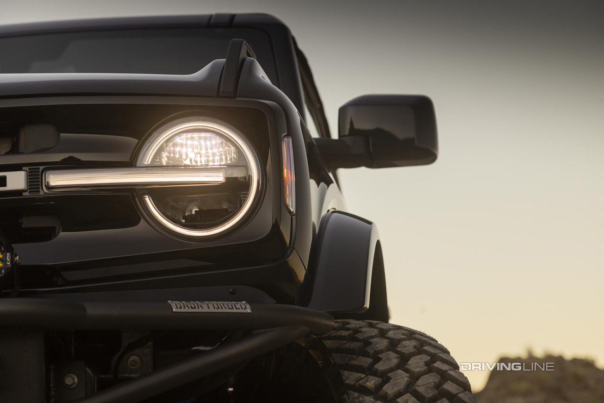 2021 baja forged ford bronco custom off roading the desert