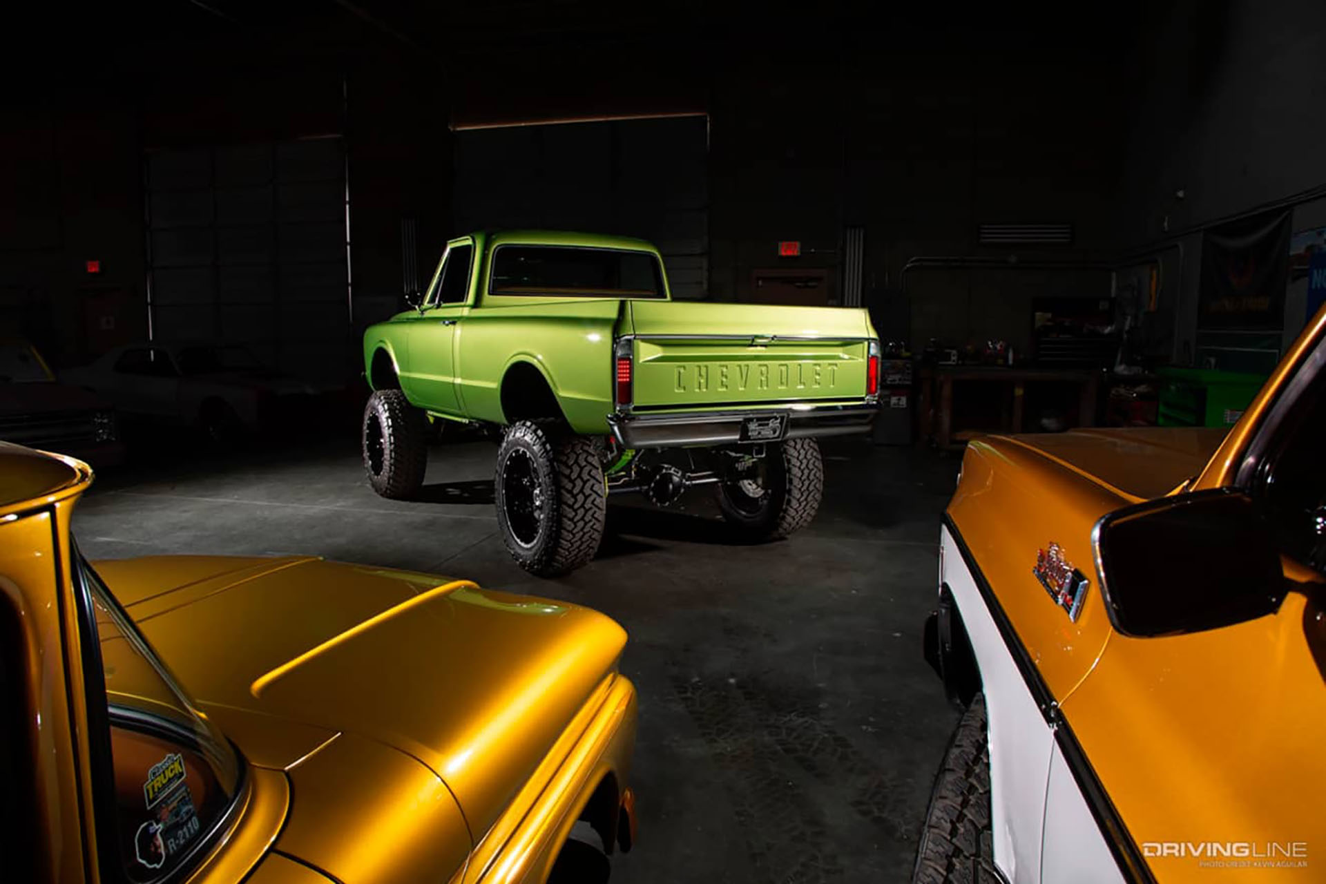 Customized Chevy C10 Trucks