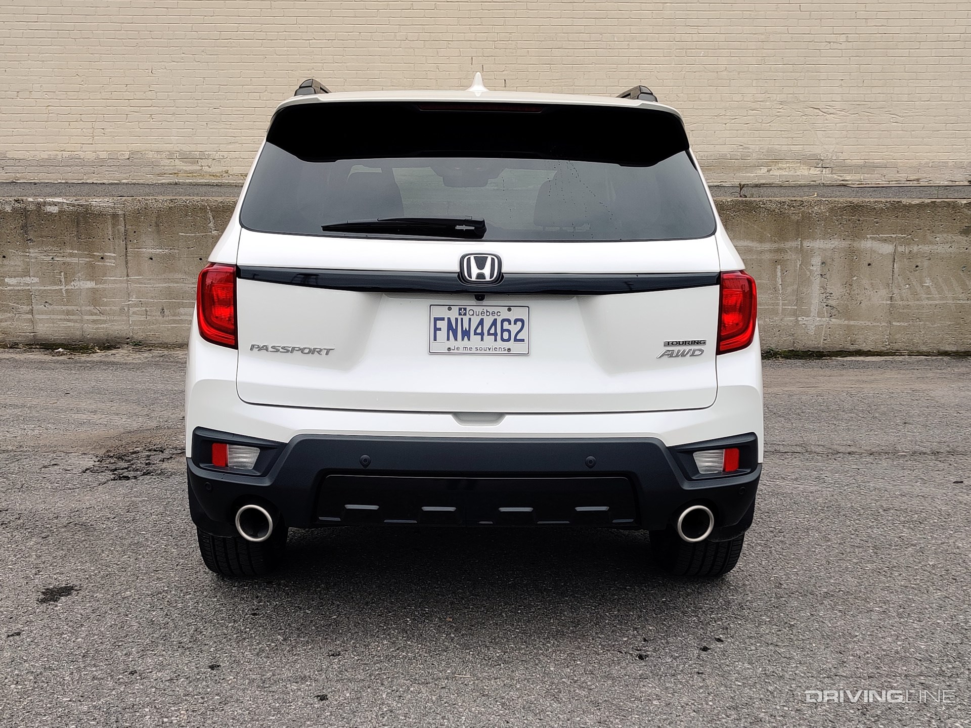 2023 Honda Passport rear view with tailgate