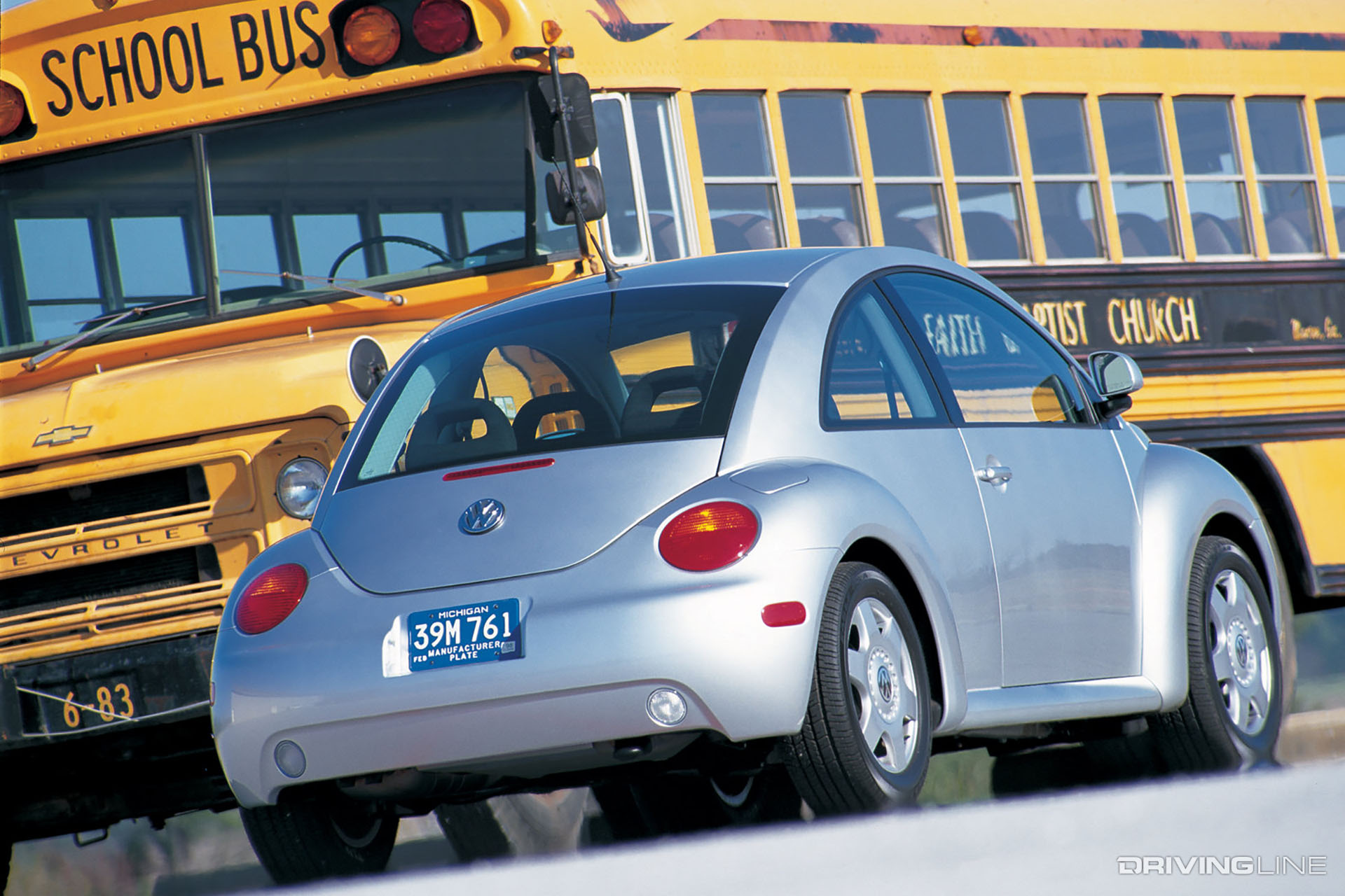 Volkswagen New Beetle Rear View