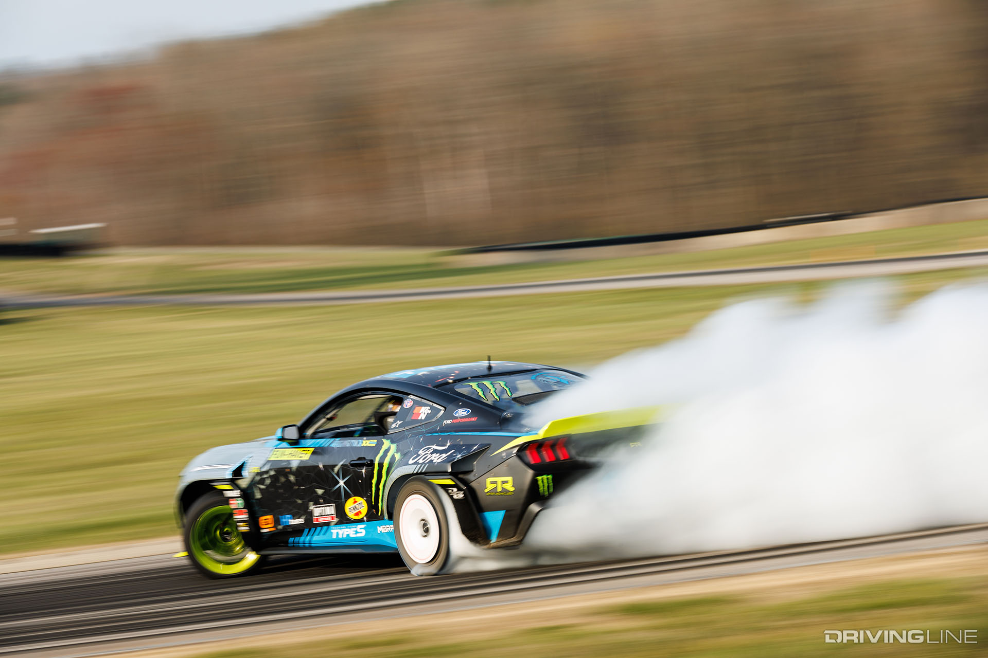 2024 RTR Mustang Drifting