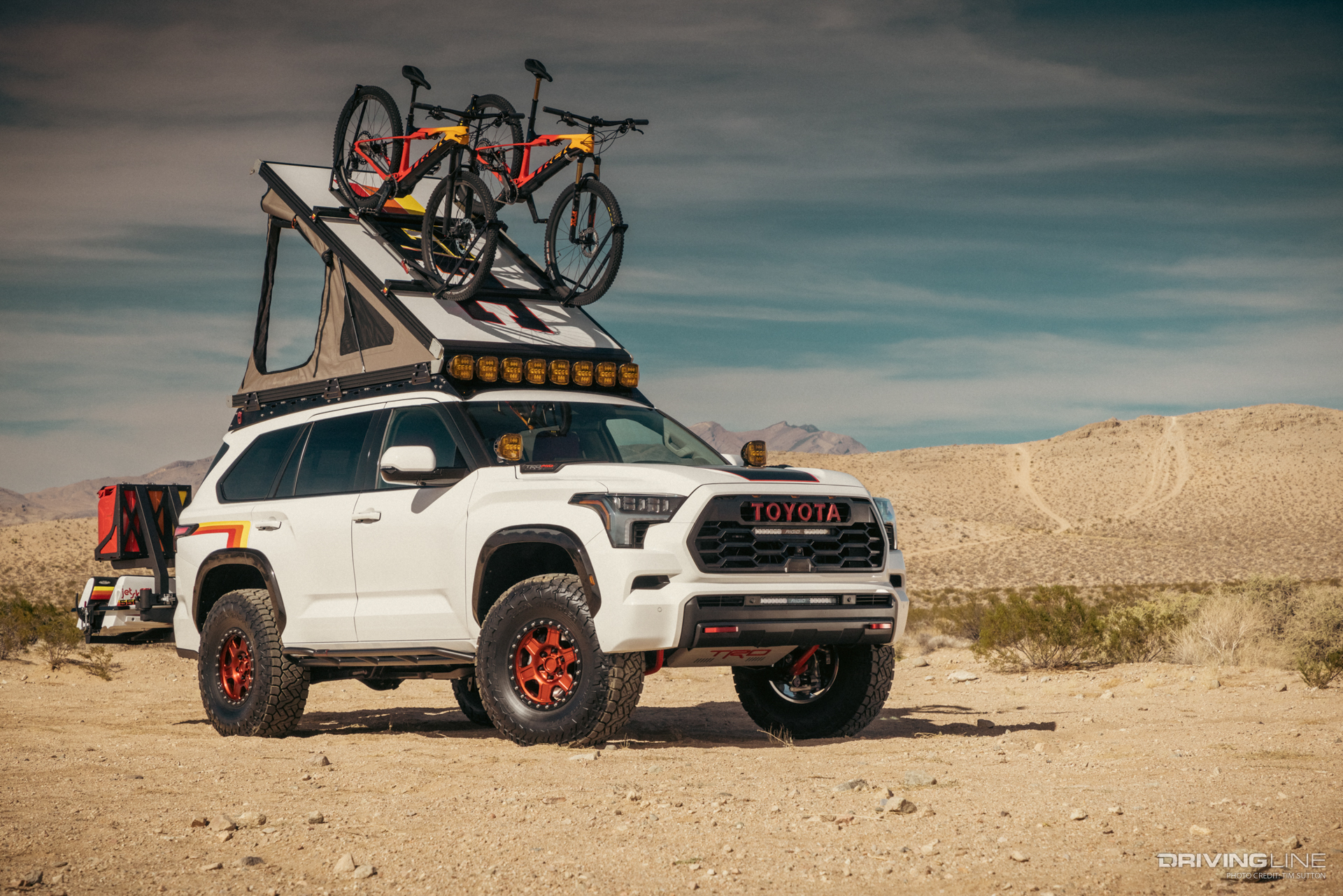 Toyota Sequoia Overland Concept on Nitto Recon Grappler tires