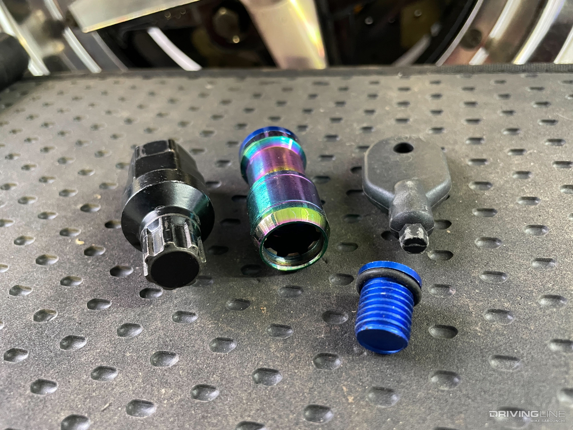 Locking Wheel Nut components