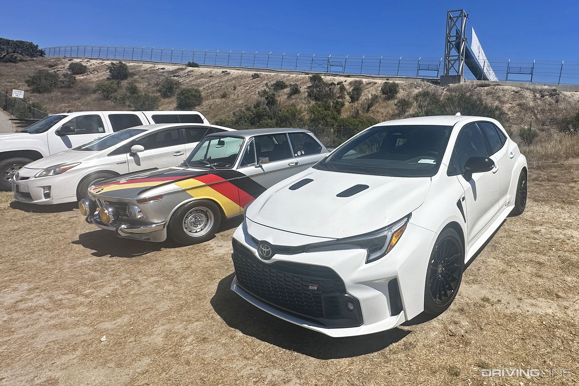Toyota GR Corolla and BMW 2002