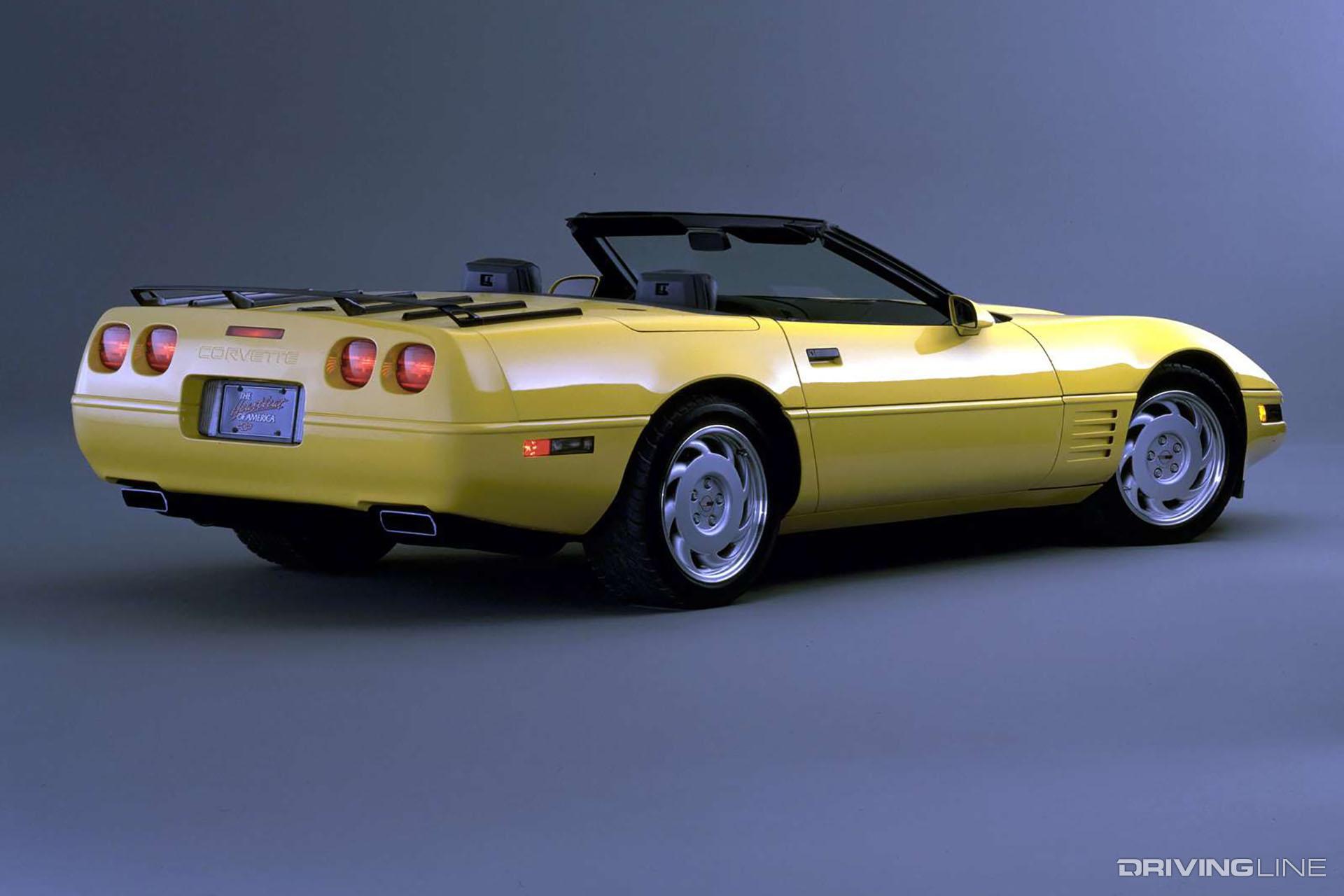 C4 Corvette Convertible Rear View