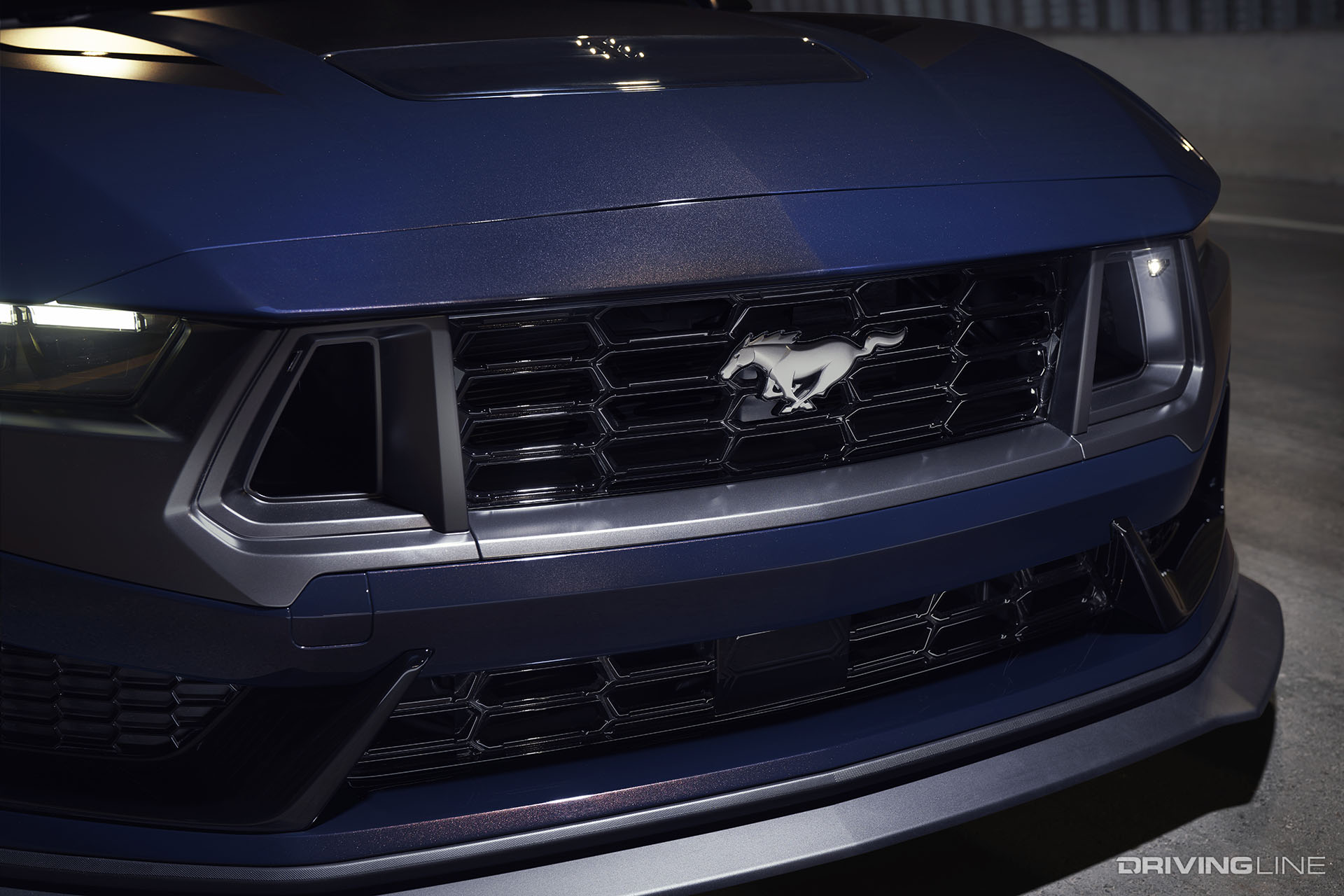 2024 Mustang Dark Horse Grille