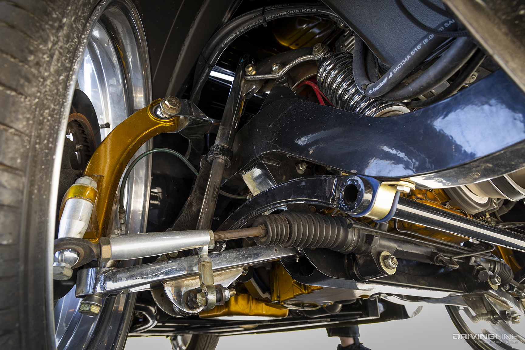 Coil-overs Combined with Hydraulics for Smoother Ride