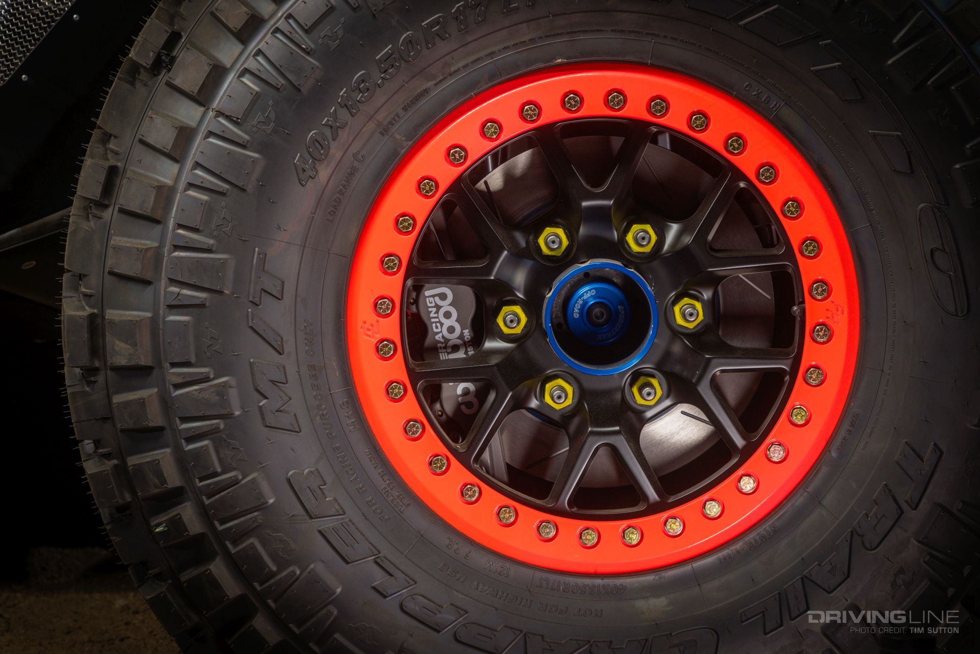 40x13.50R17 Nitto Trail Grappler on Centerline Forged Beadlock