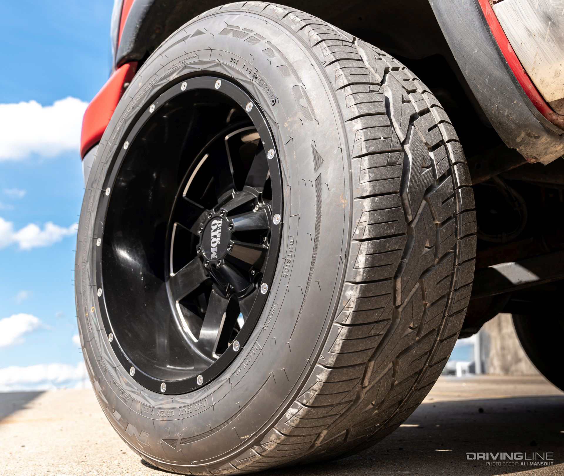 Load Range F Nitto NT420V Tire