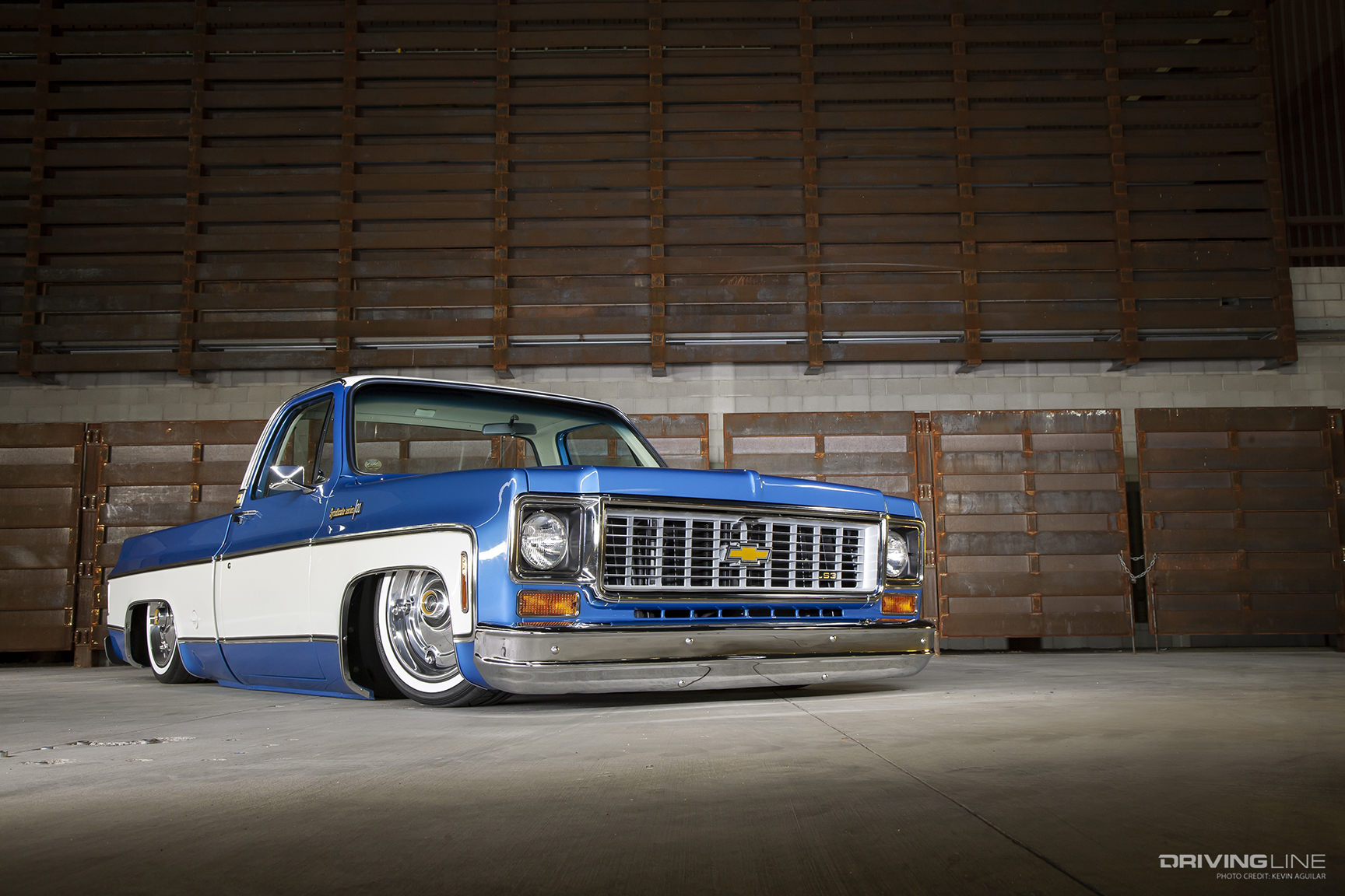Squarebody Syndicate's Chevy Truck Slammed on Air Ride