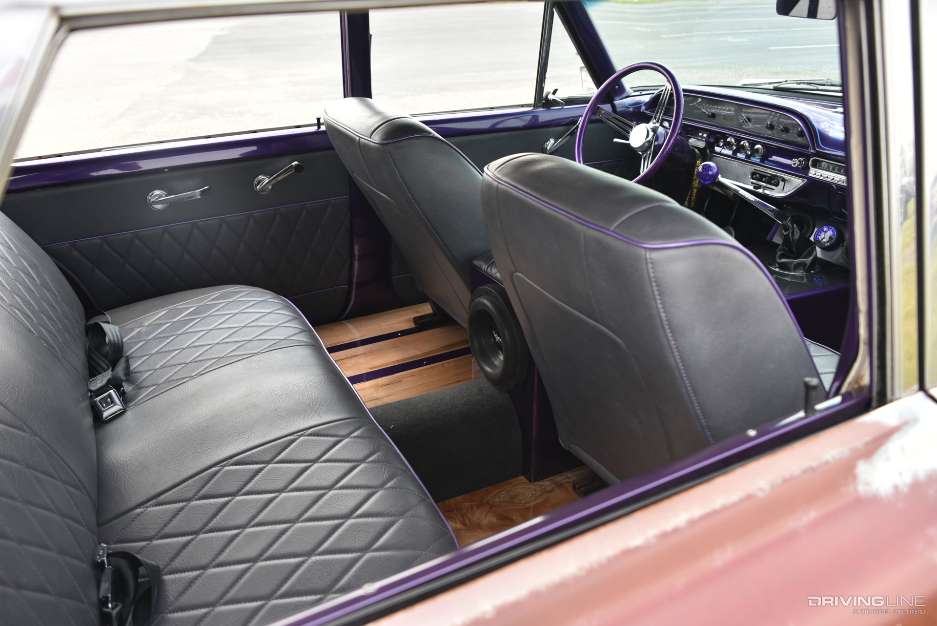 Custom And Original Interior 1962 Ford Country Squire Wagon