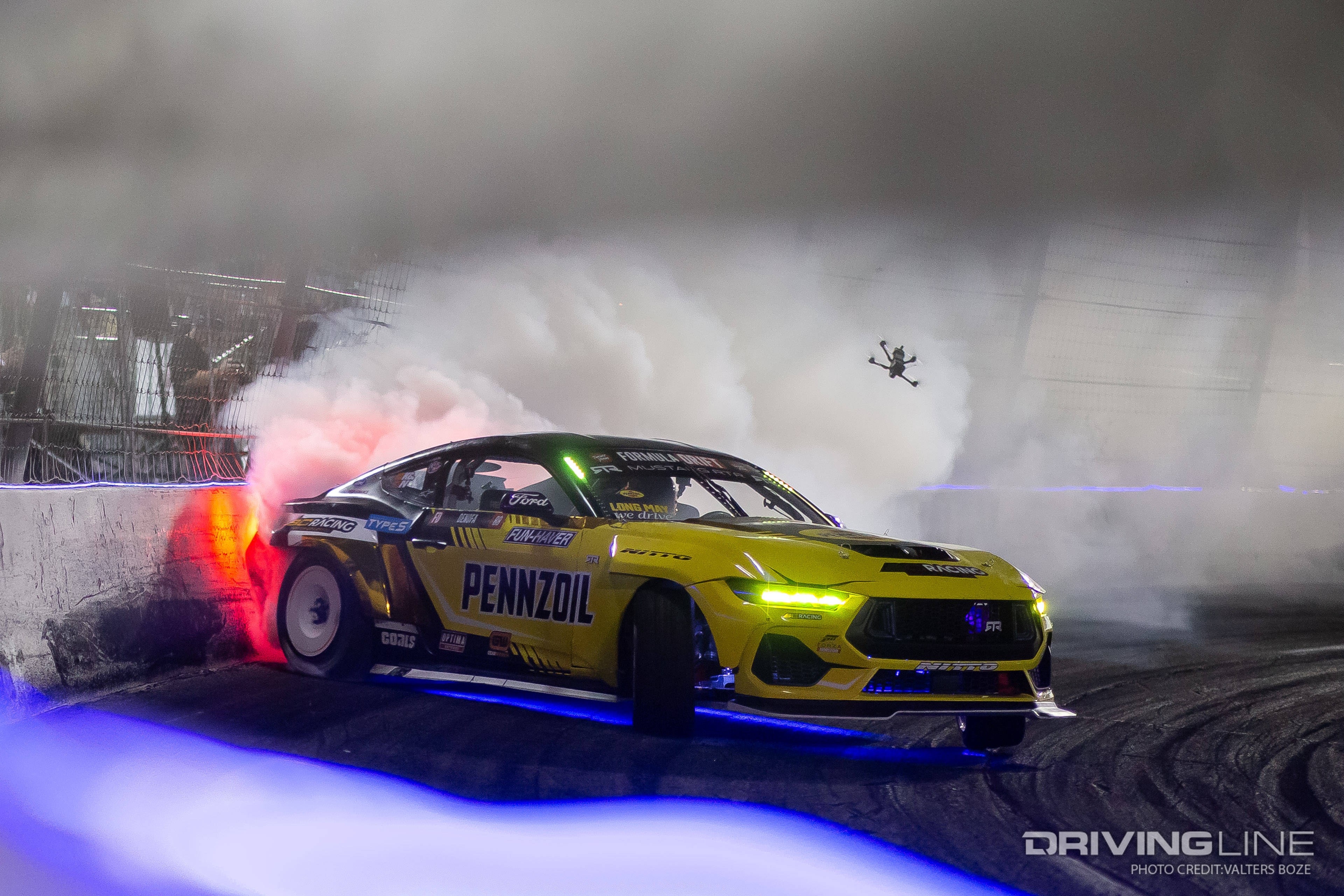 Chelsea DeNofa qualifying at 2023 Formula Drift Irwindale