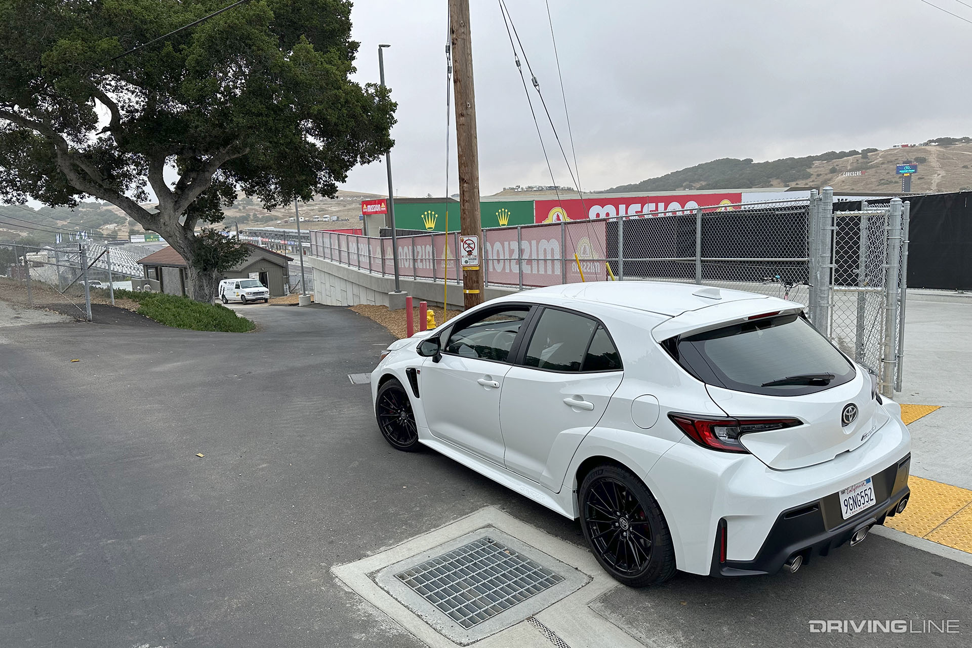 Toyota GR Corolla at Laguna Seca