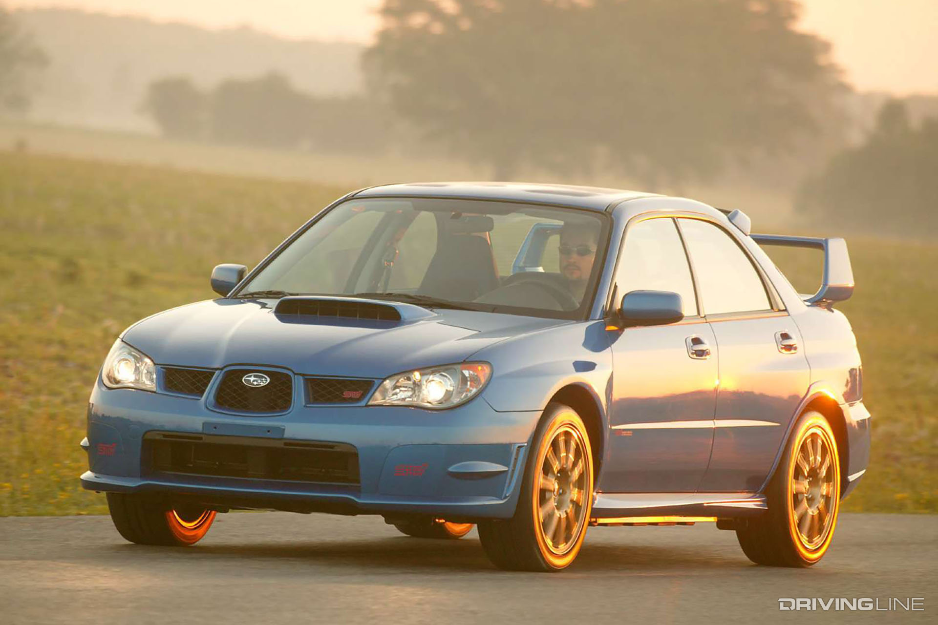 WRX STI World Rally Blue