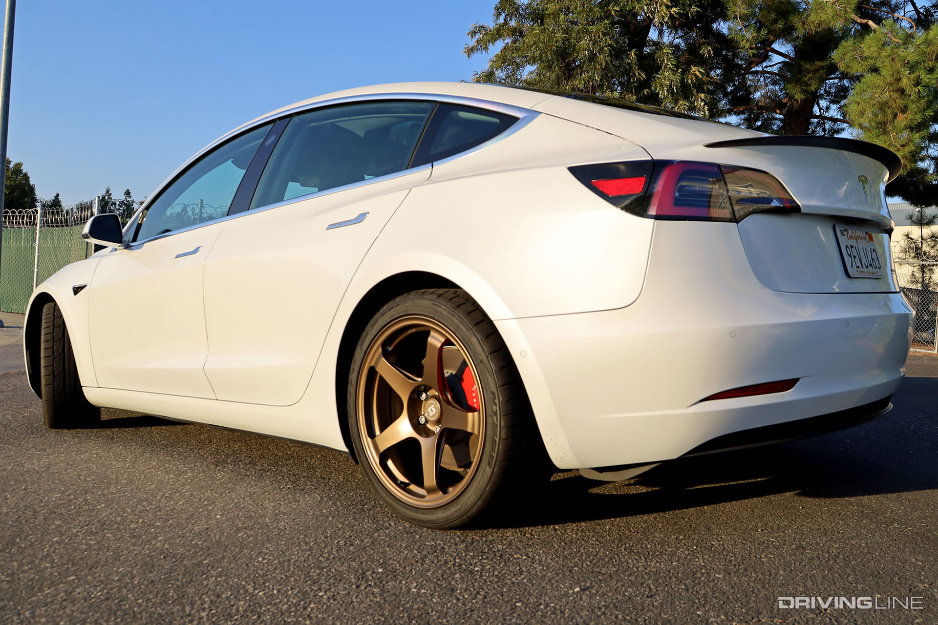 Tesla Model 3 Performance on Nitto NT555 G2 and Titan 7 Wheels