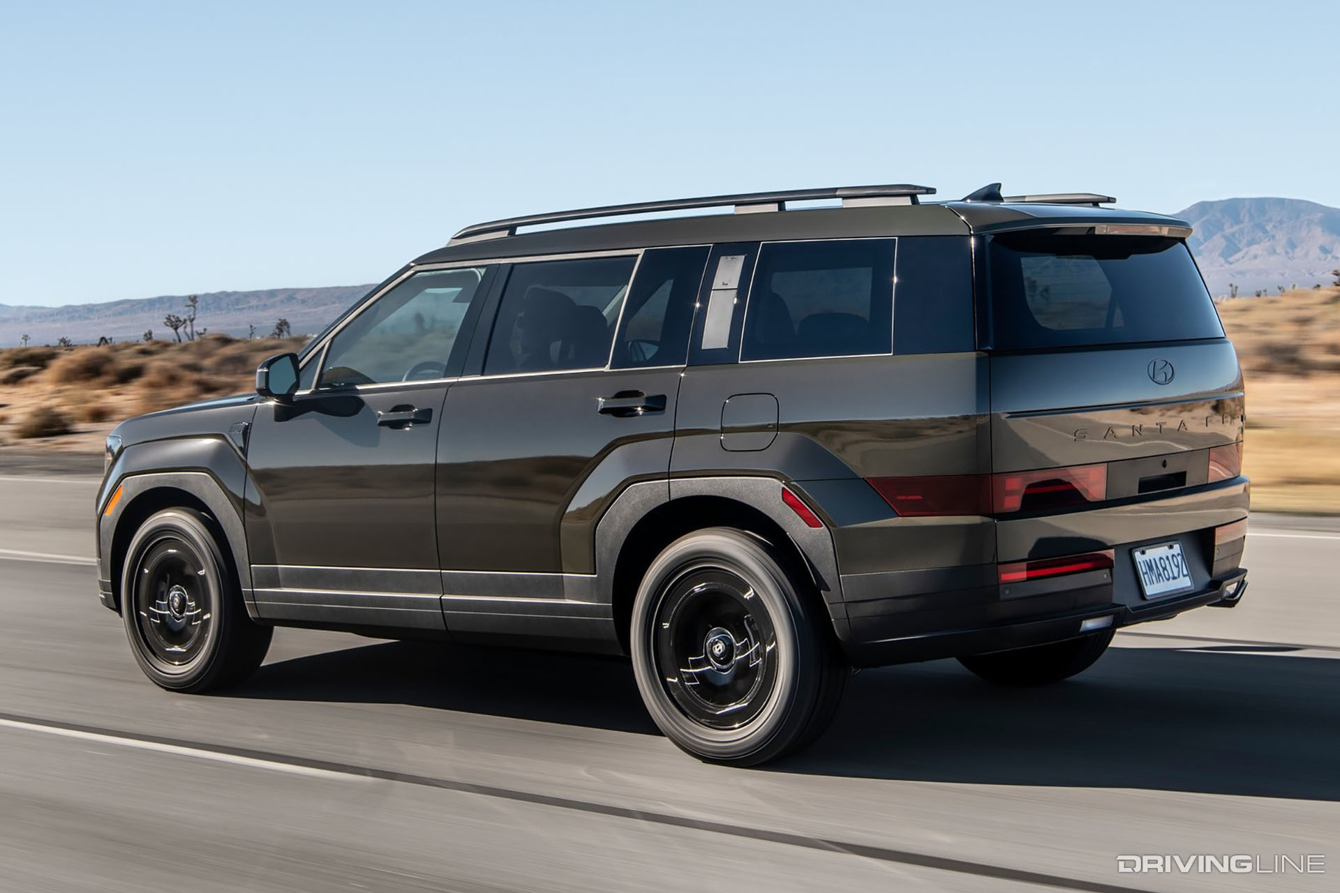 2024 Hyundai Santa fe Rear 3/4 View