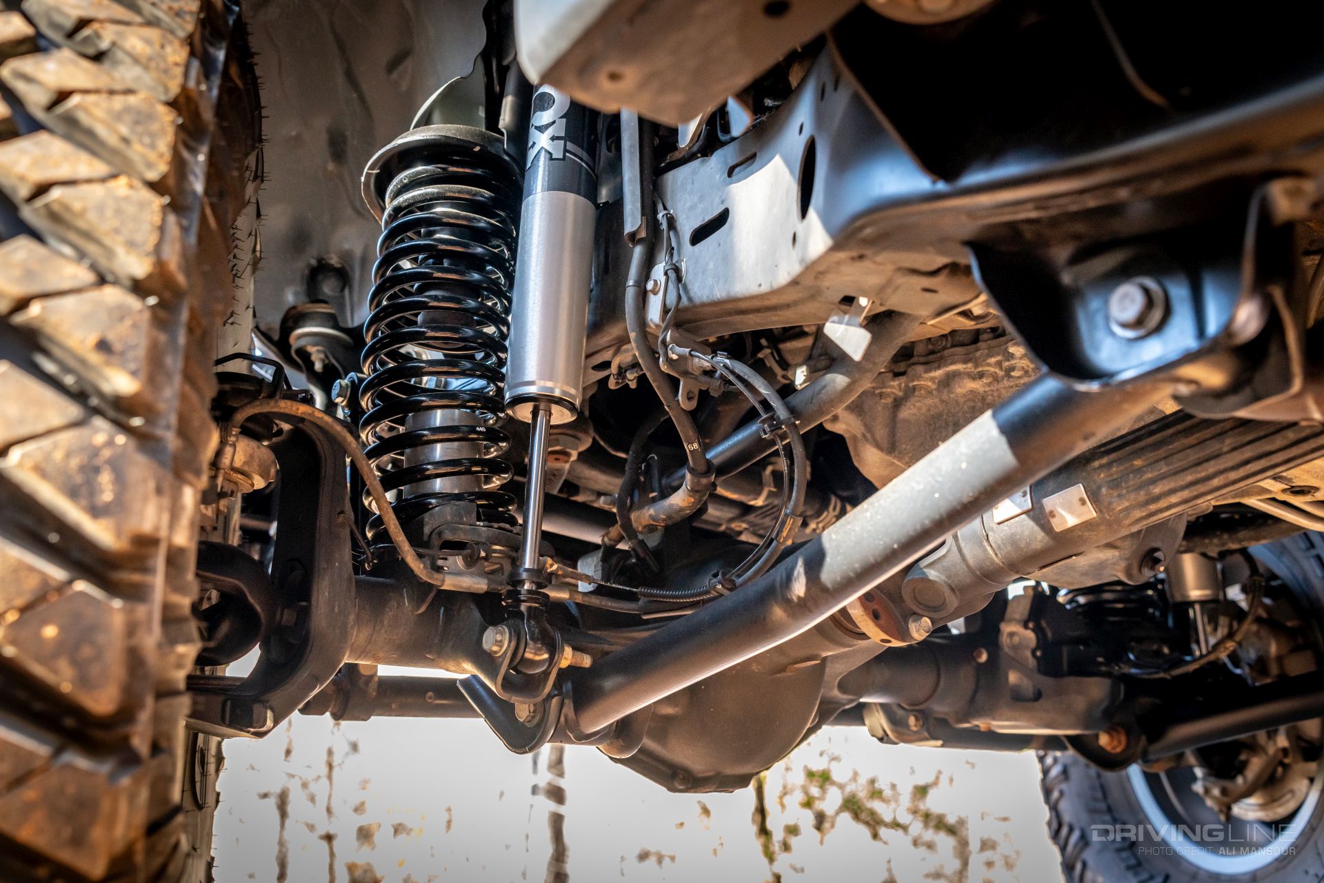 BDS jeep Gladiator suspension front coils, control arms, and shocks