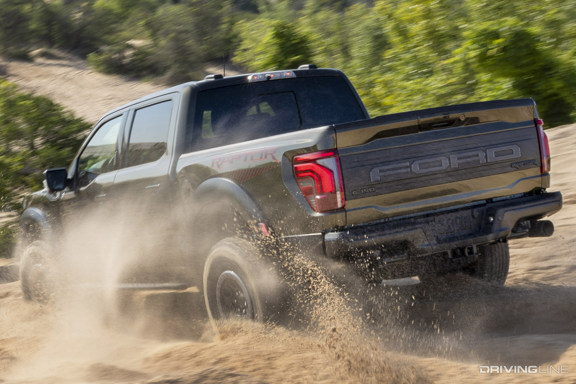 Ford F-150 Raptor Off-Roading