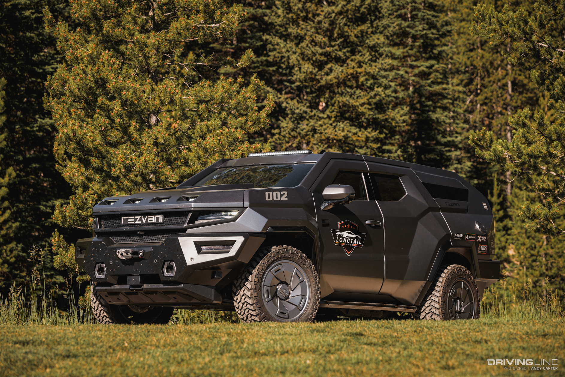 Rezvani Vengeance on Nitto Trail Grappler Tires