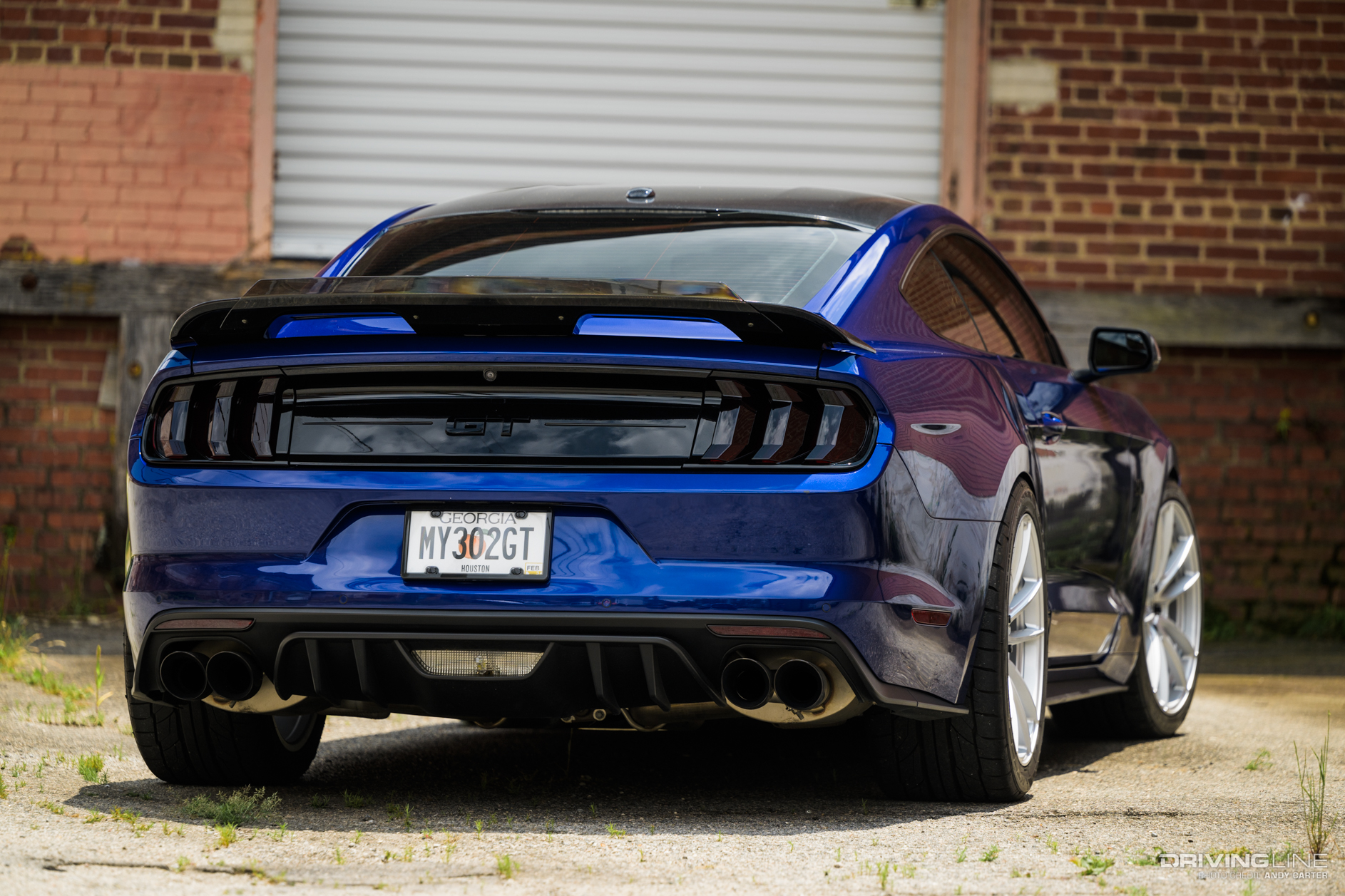 Ford Mustang on Nitto NT555 G2 rear