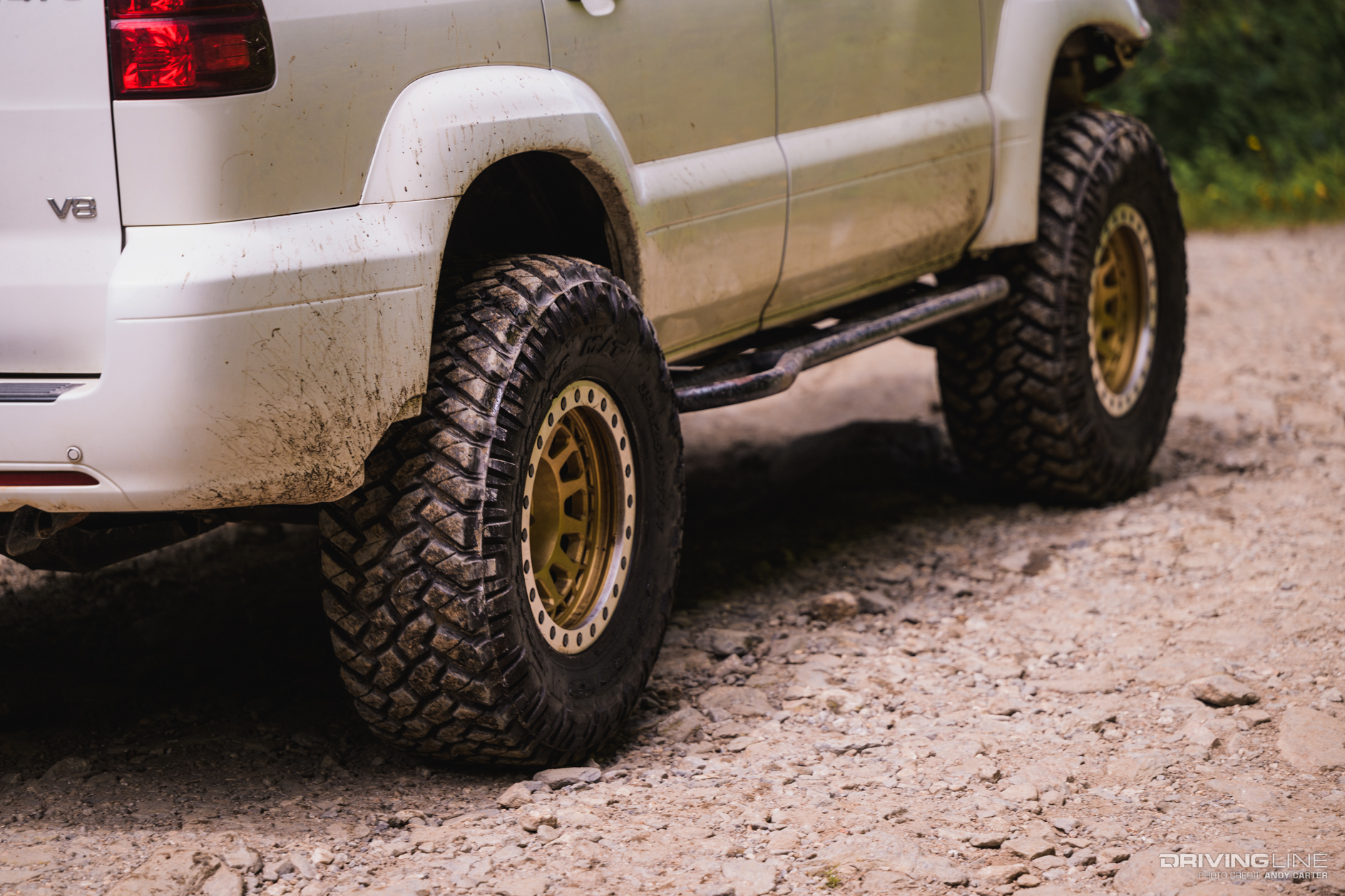 35 inch Trail Grappler on Lexus GX470