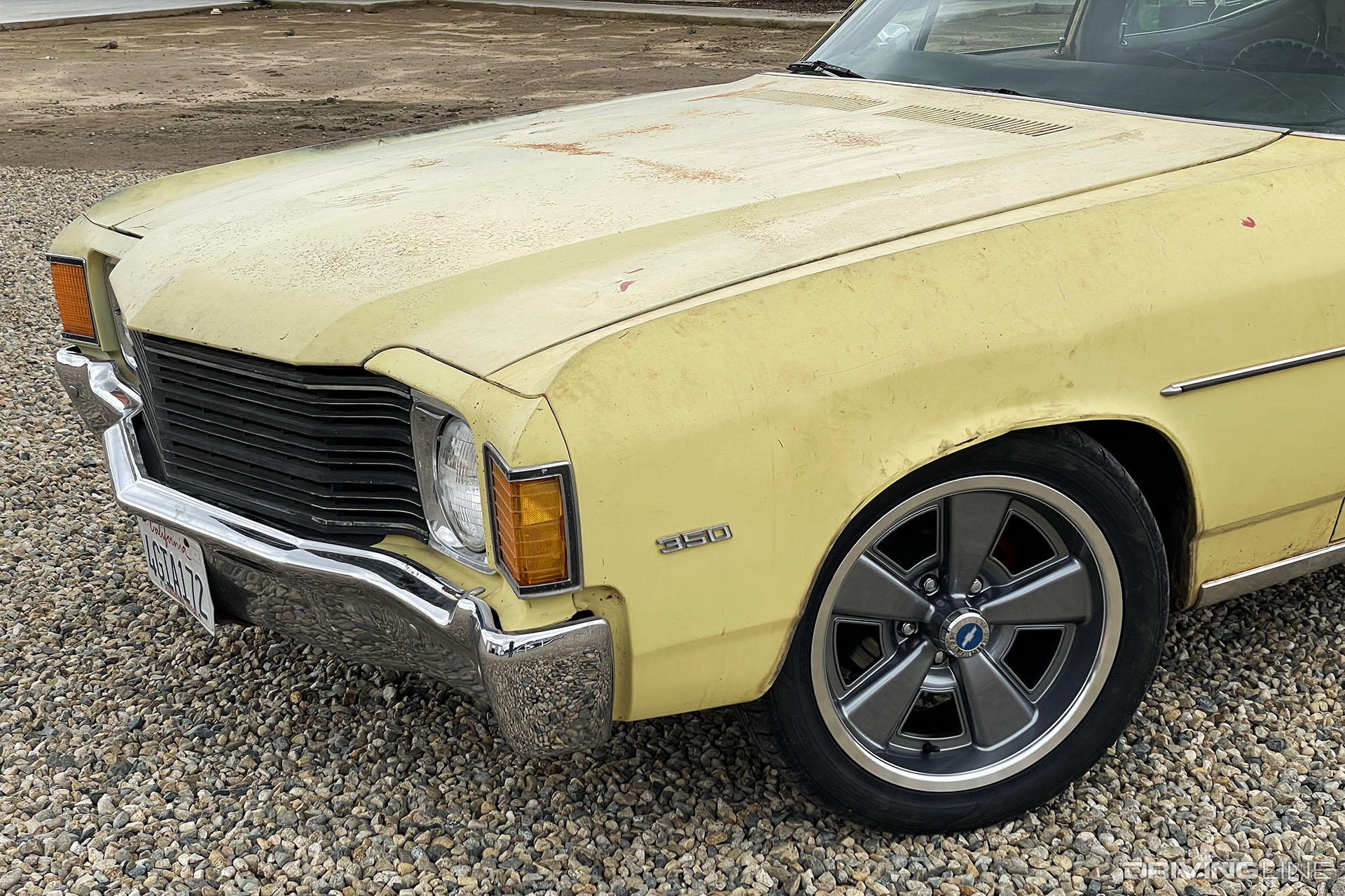 Z/28 Rallyes and Nitto NT555 G2 on Chevelle Wagon