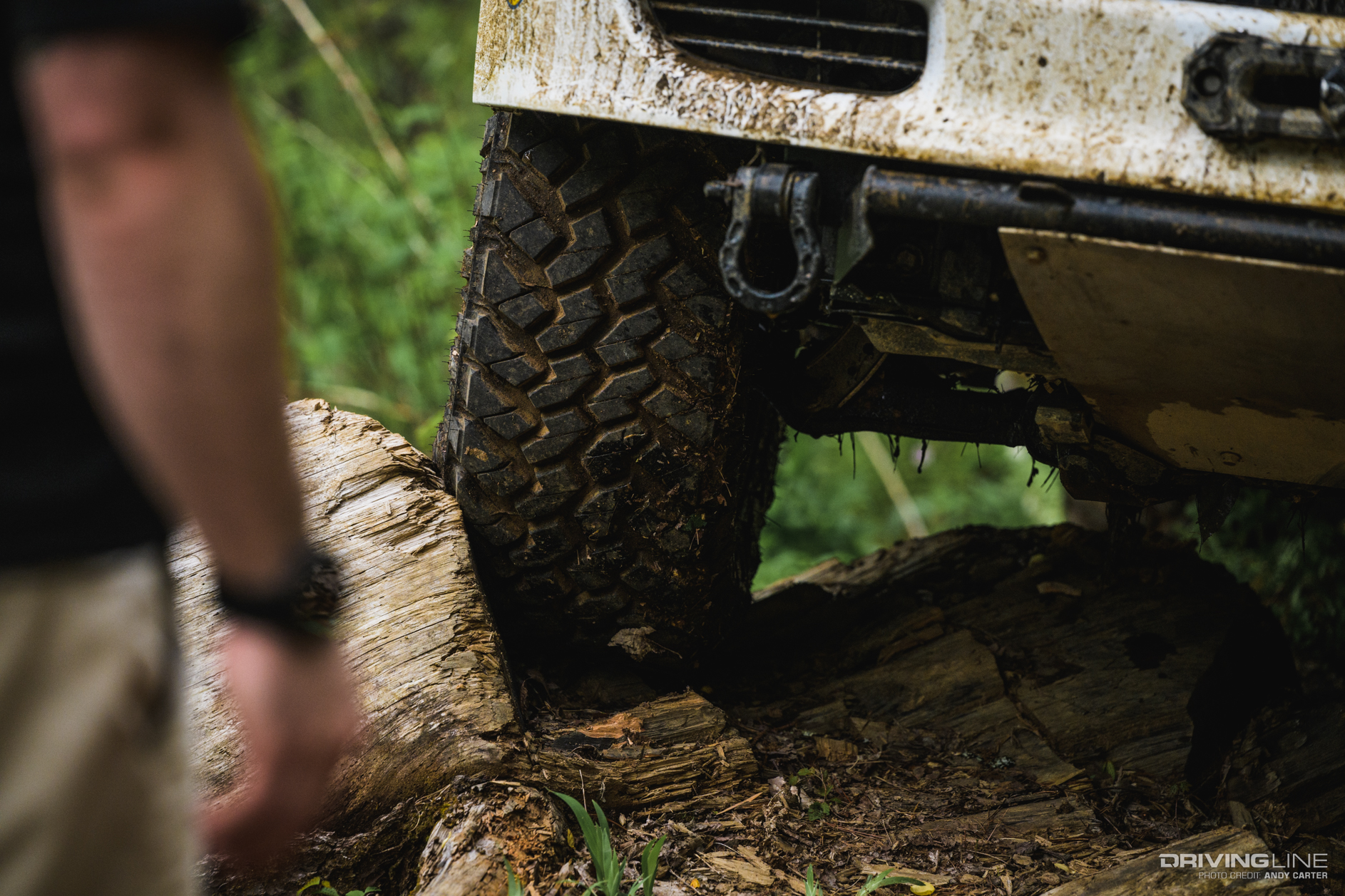 Nitto Trail Grappler tire on Porsche Cayenne