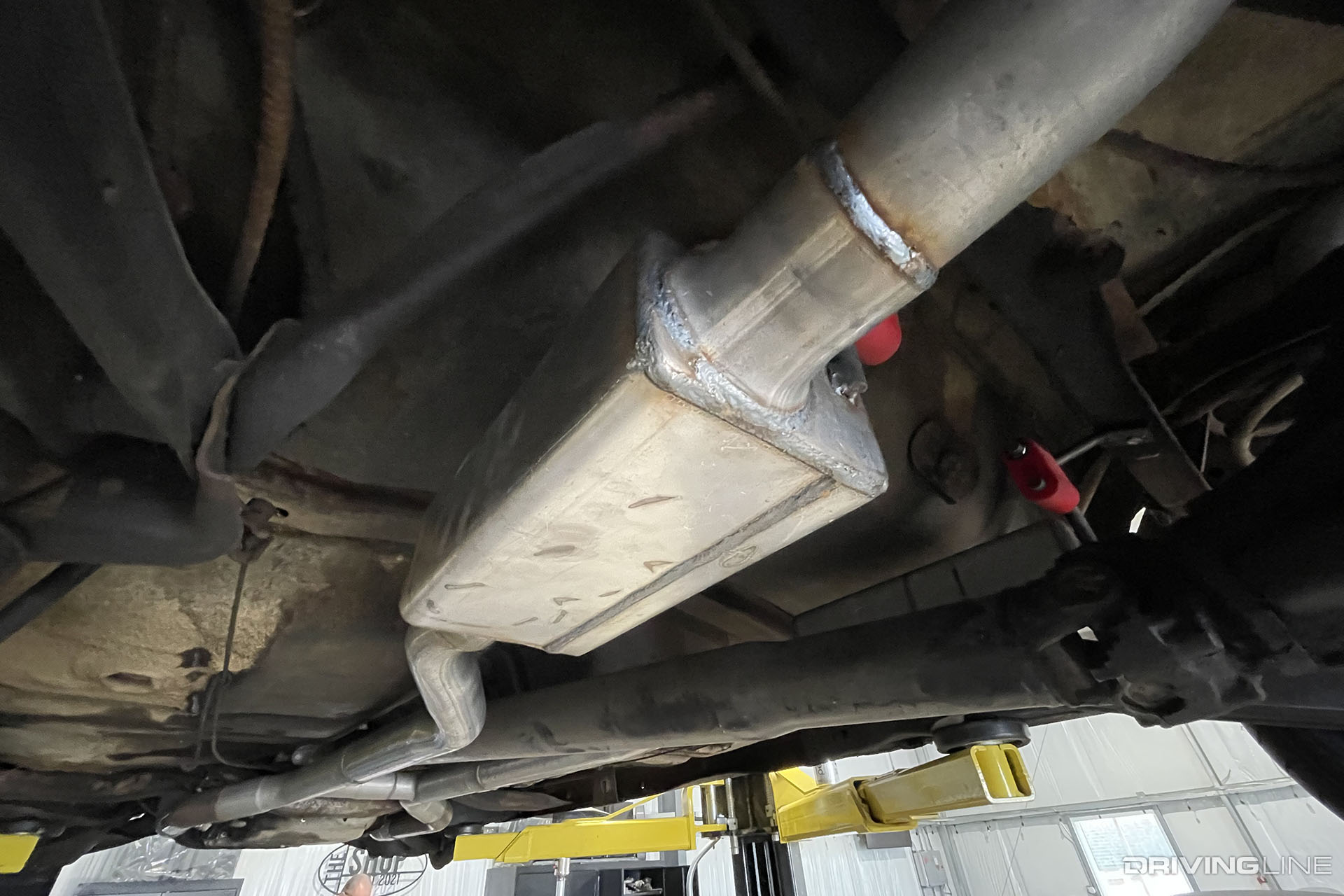 Spintech Mufflers on 1972 Chevelle