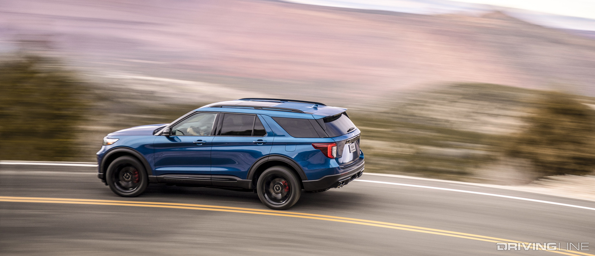Ford Explorer ST Atlas Blue Performance SUV