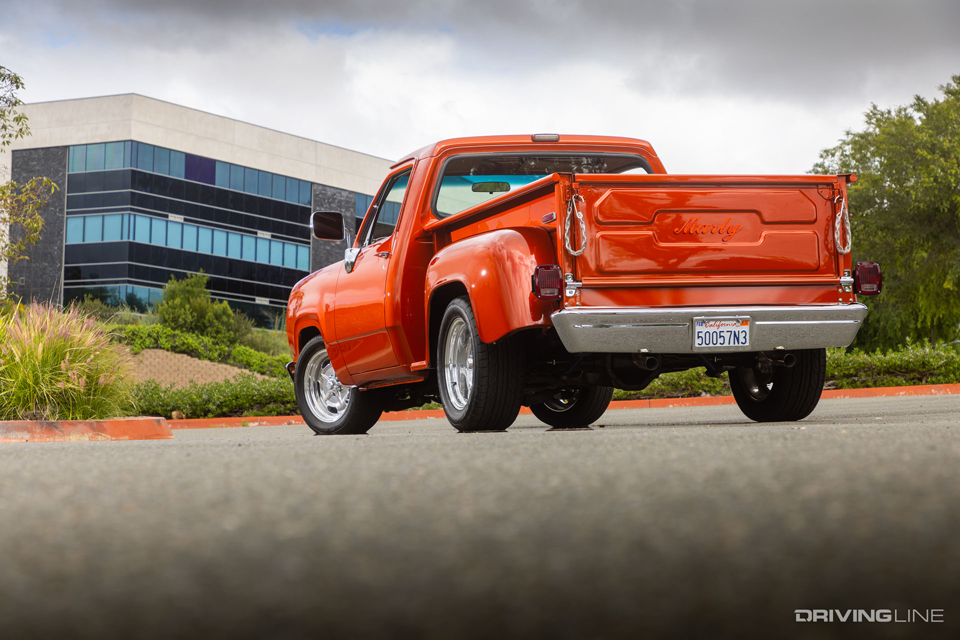 Dodge D100 Restomod Rear View