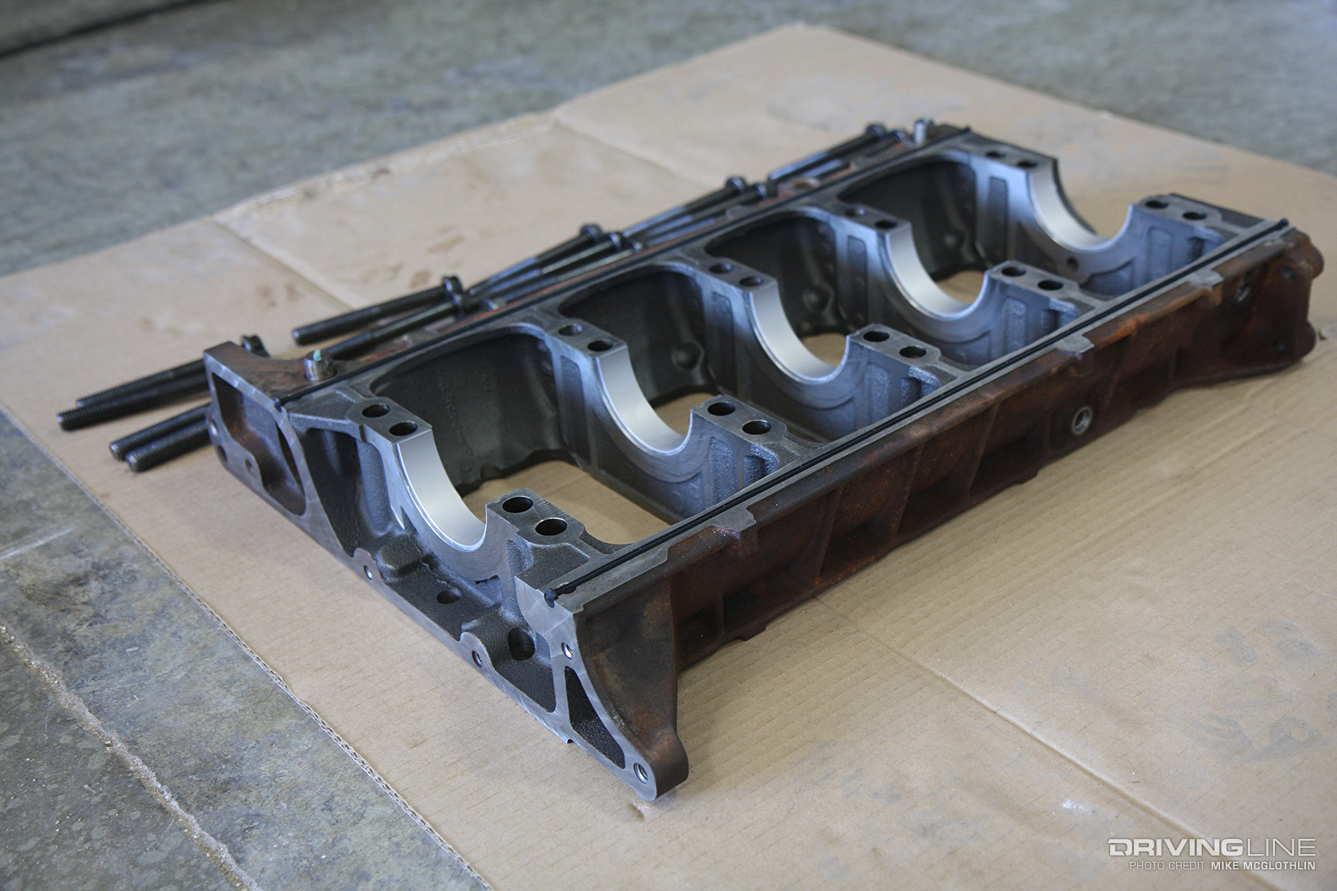 Ford 6.4L Power Stroke Engine Bed Plate