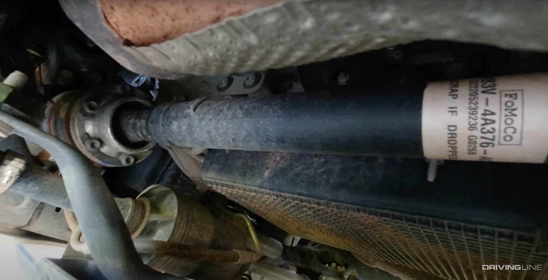 Driving Shaft on Ford Bronco Raptor