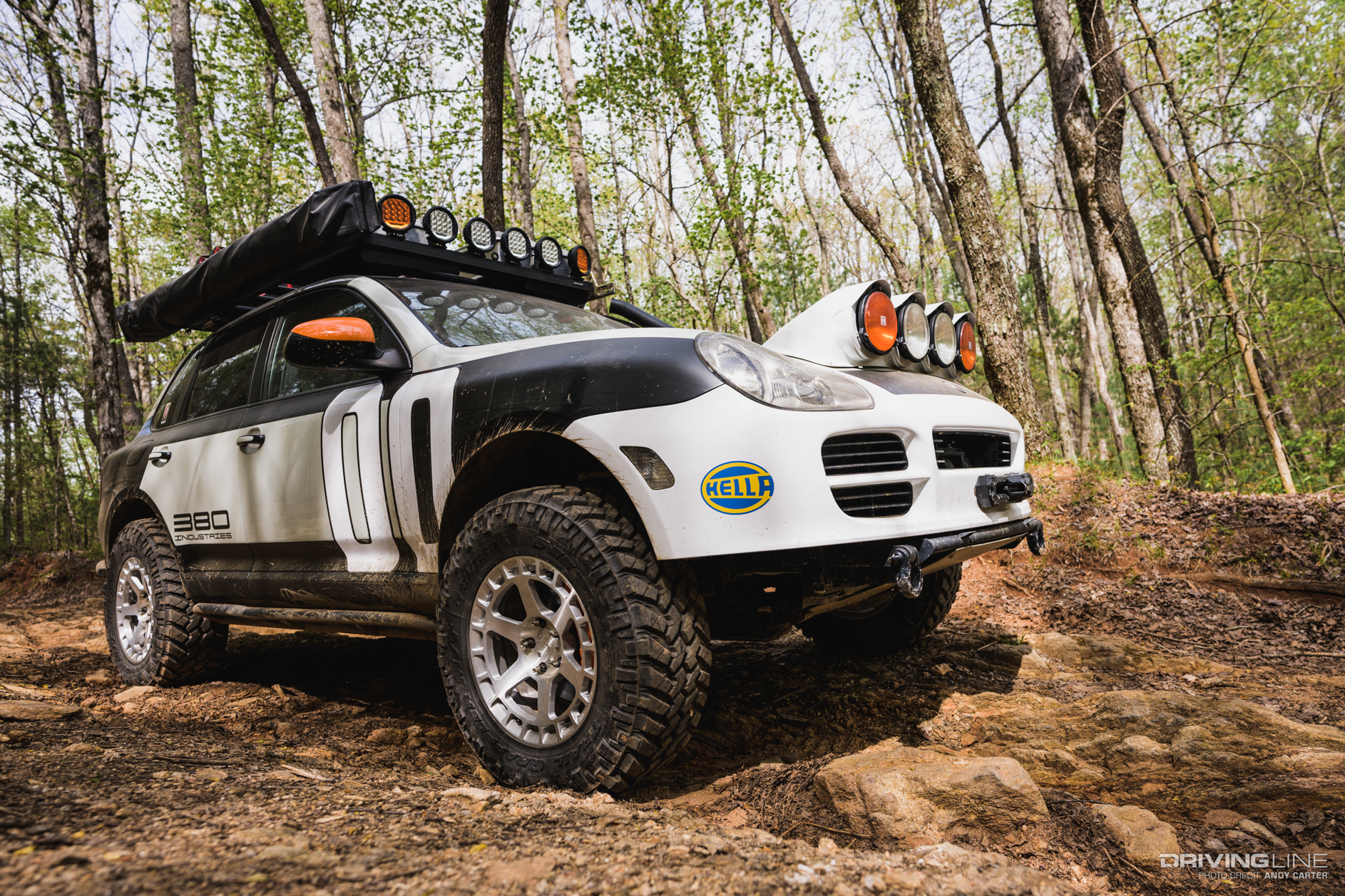 Porsche Cayenne overland off road build