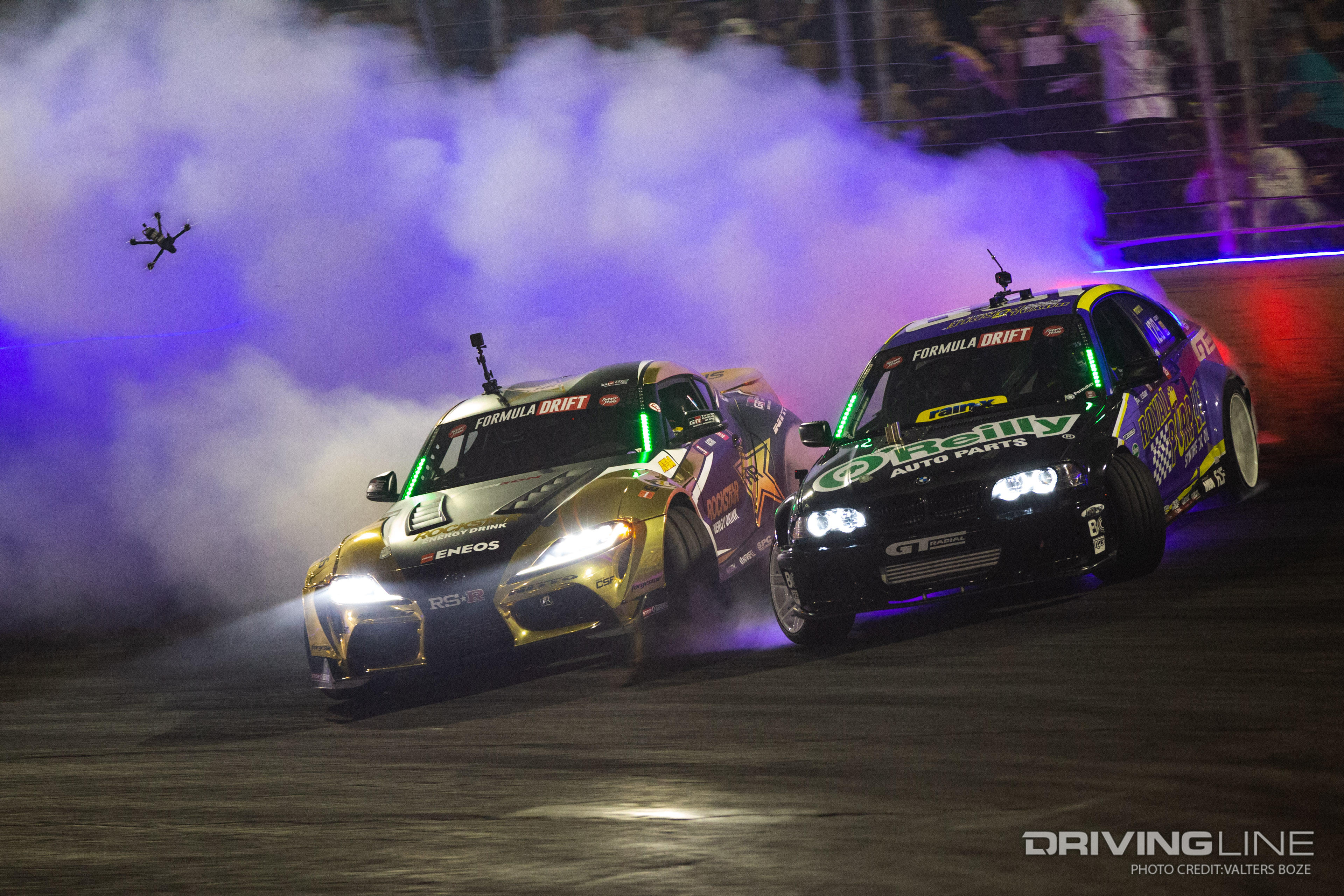 Fredric Aasbo vs Dylan Hughes at 2023 Formula Drift Orlando