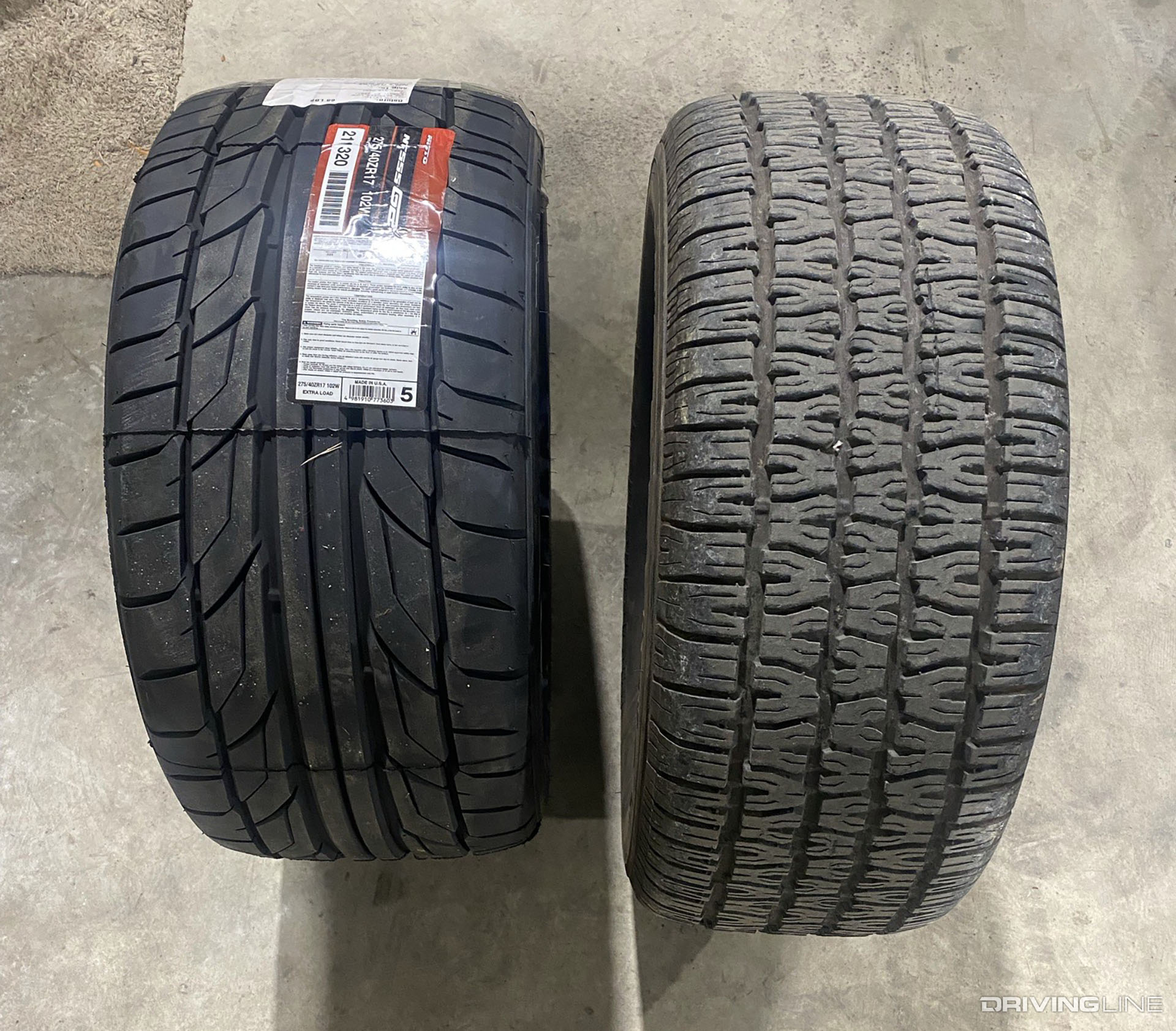Nitto NT555 G2 vs Old Radial