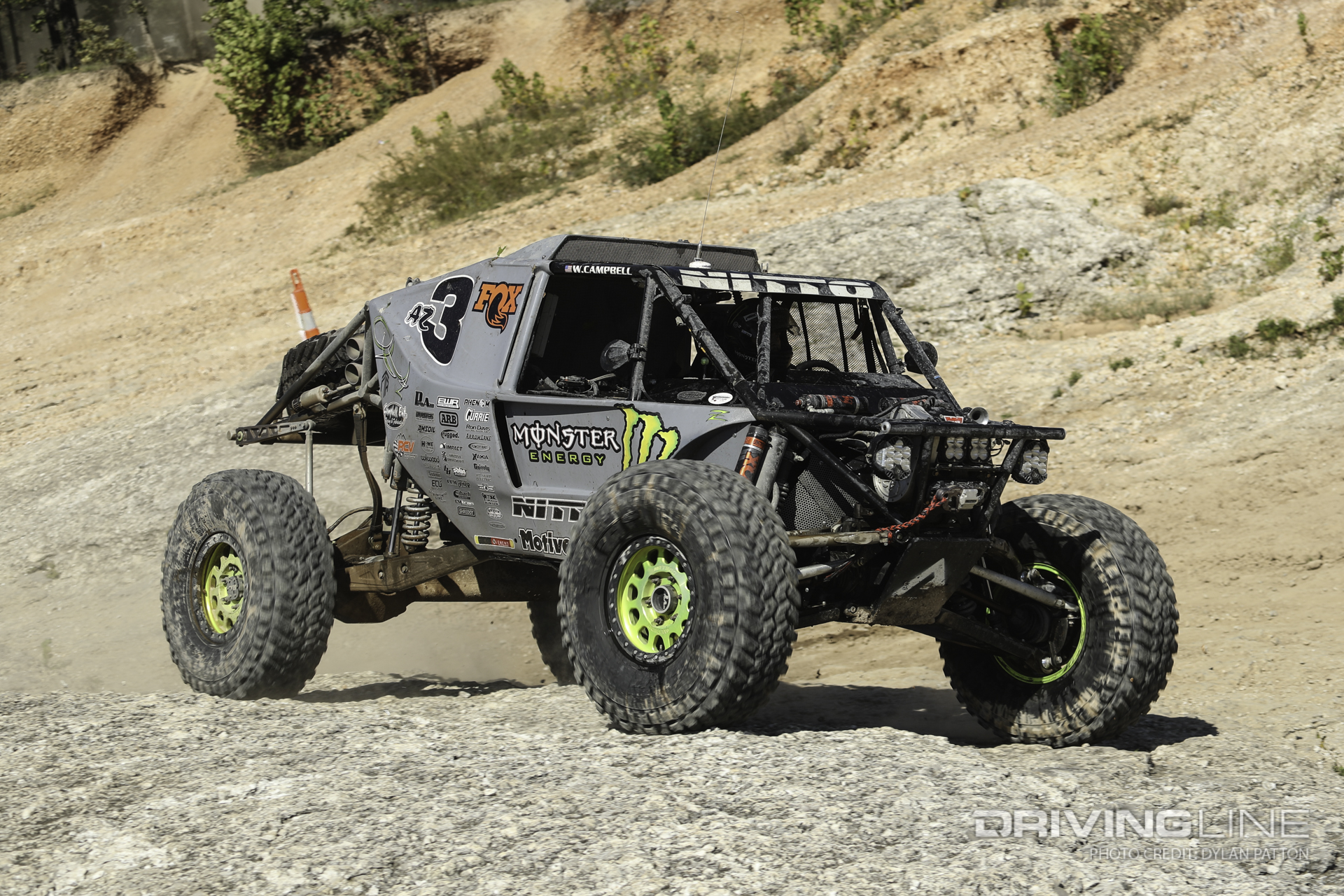 Waylon Campbell was ripping around in Campbell Chassis