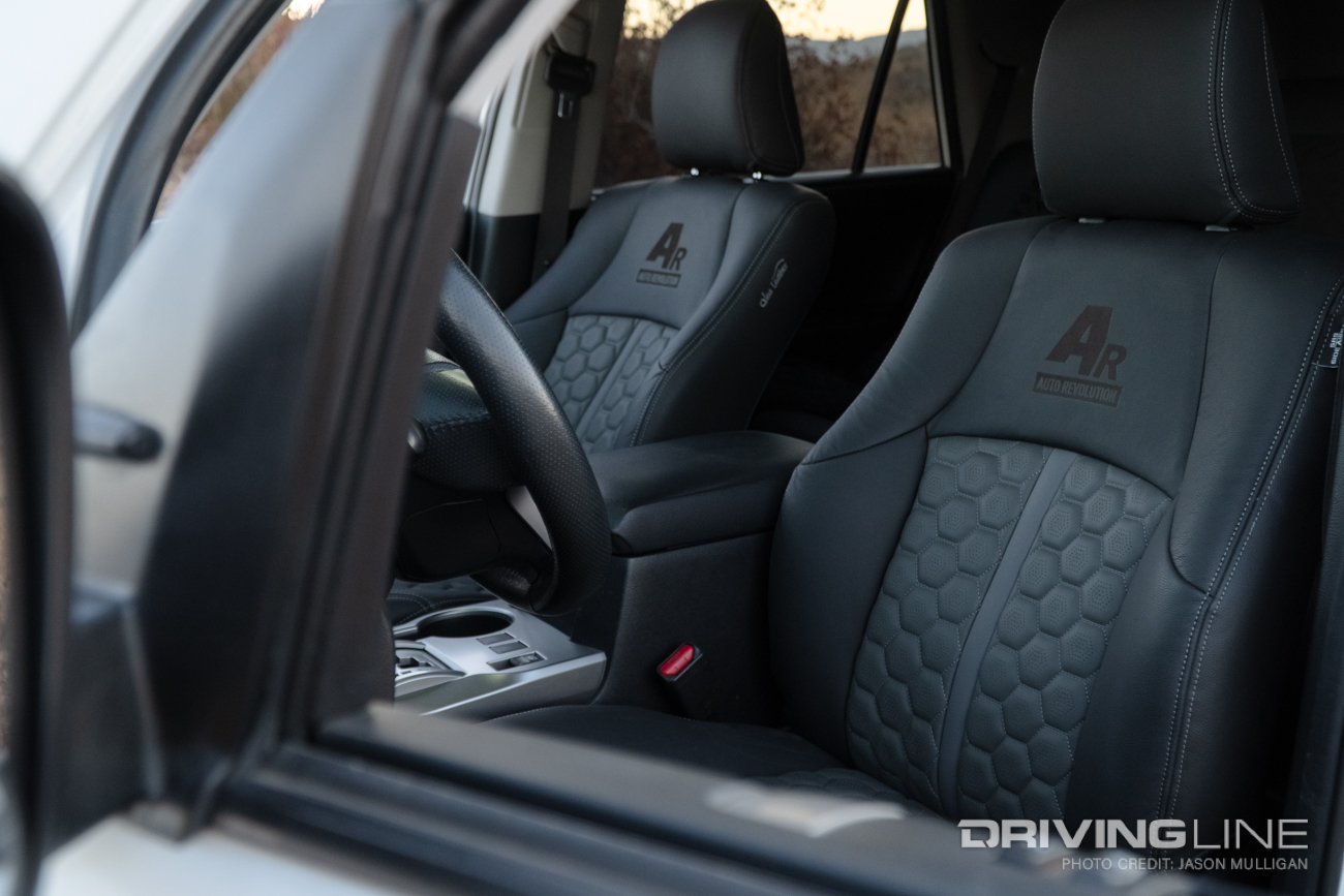 Custom Alea Leather Seats in Toyota 4Runner