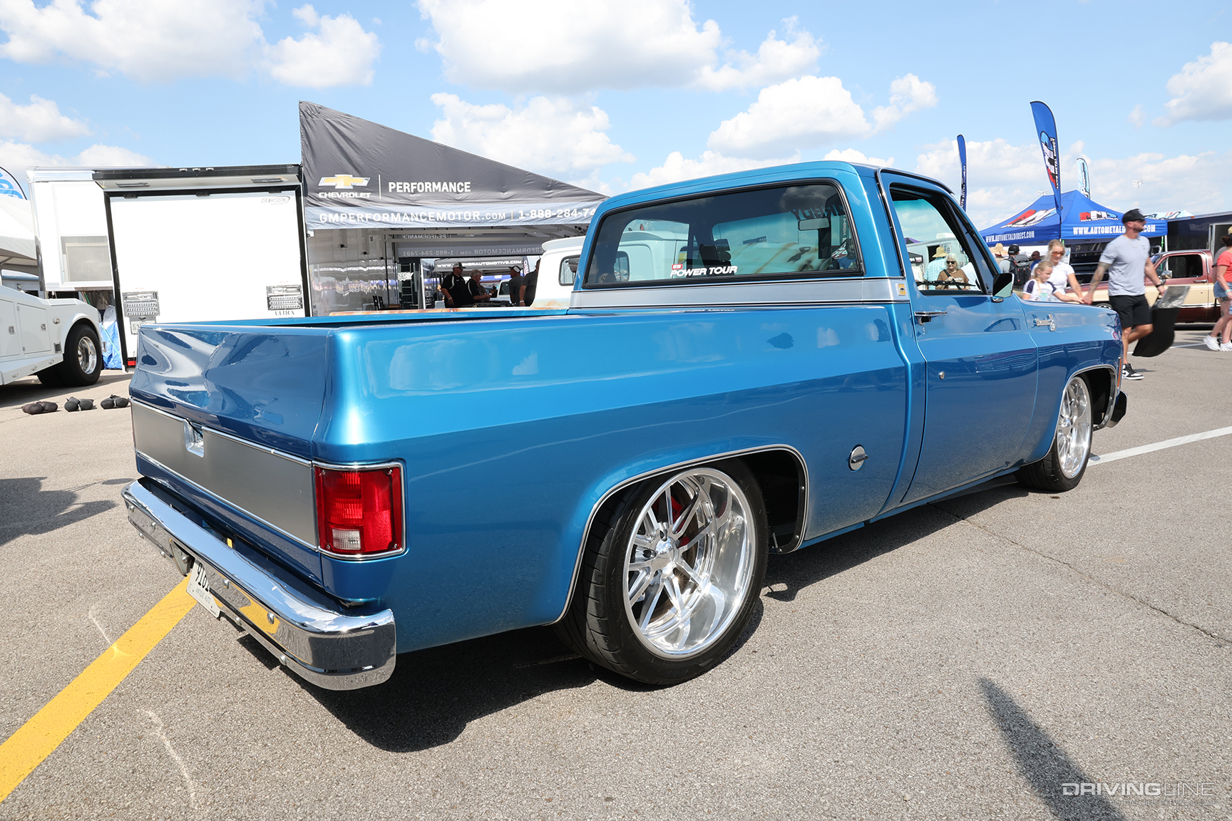 Joey VanDuser’s ‘78 Chevy C10 at ’23 C10 Nationals in Nashville, TN