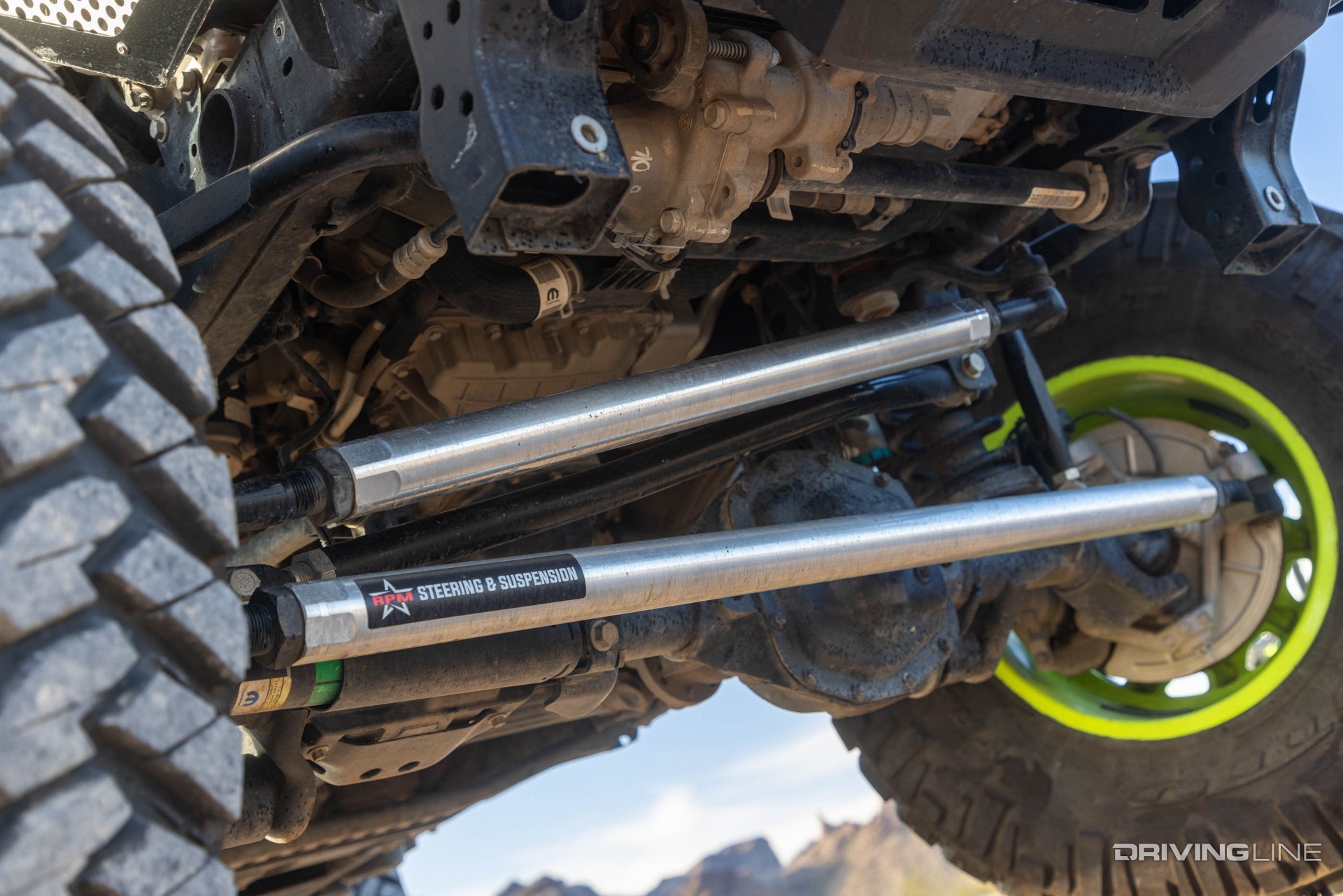 Jeep Wrangler 2.5 ton steering kit