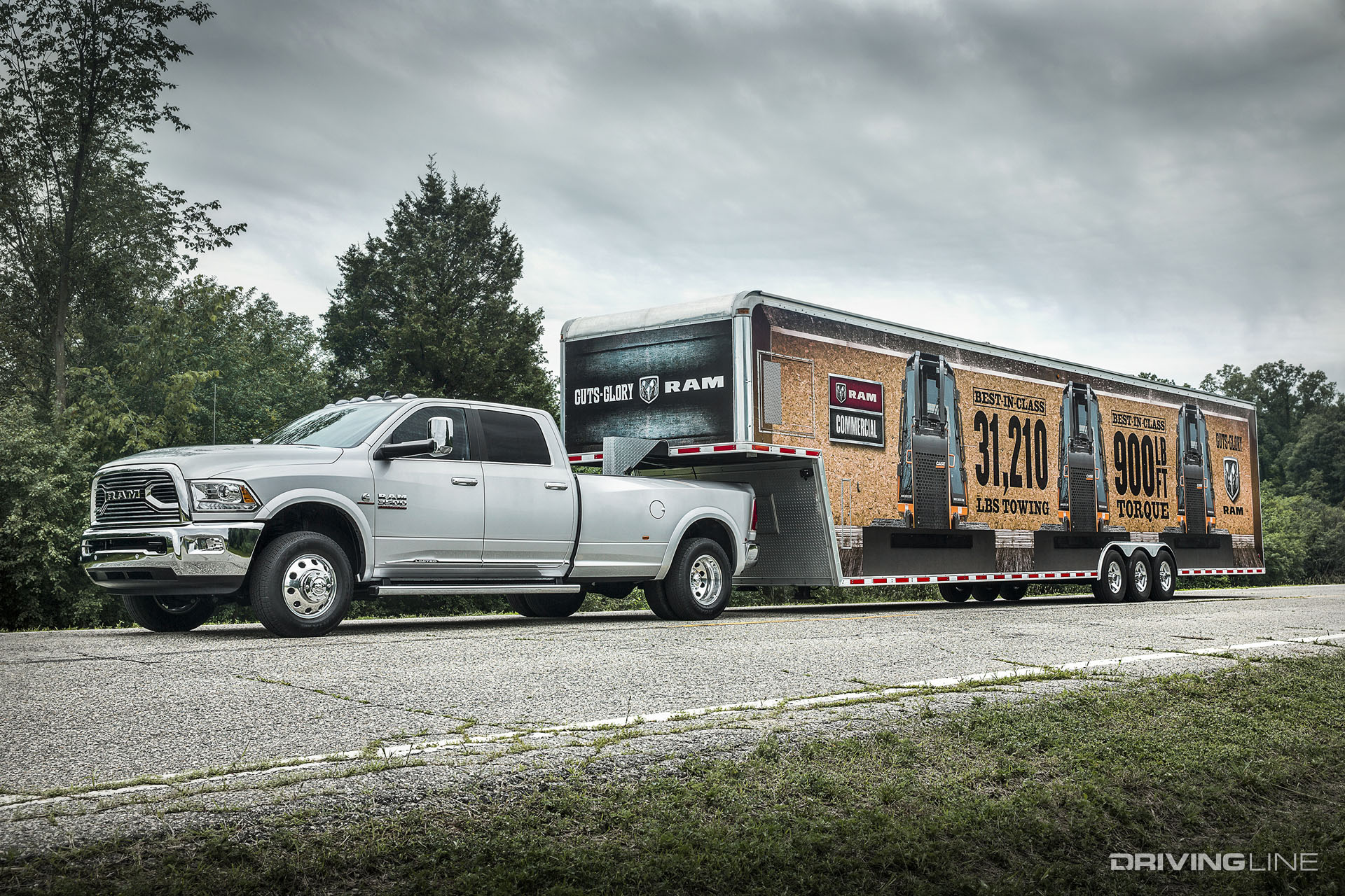 2016 Ram 3500 Heavy Duty Diesel Truck Towing