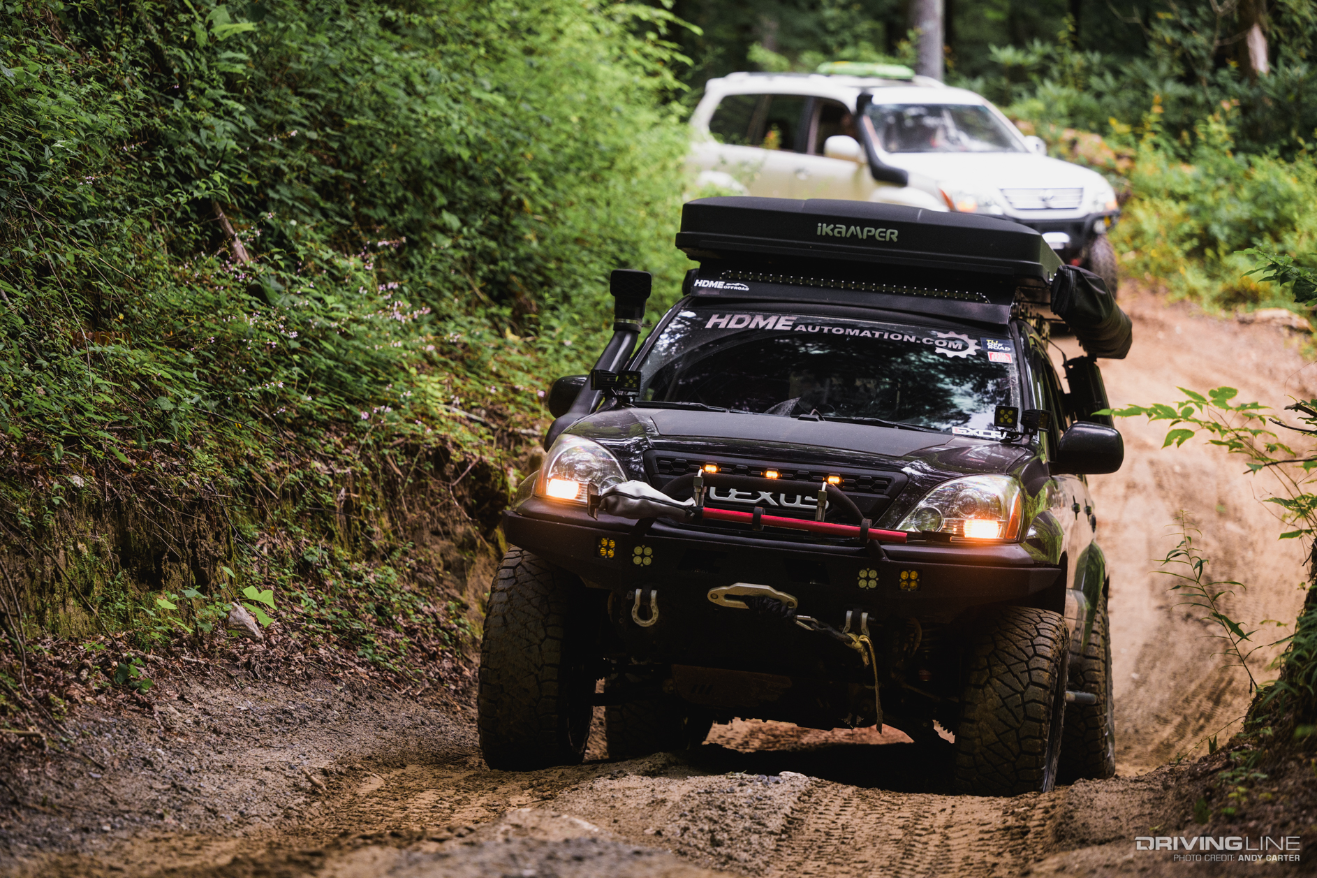 Lexus GX470 on Trail Ride